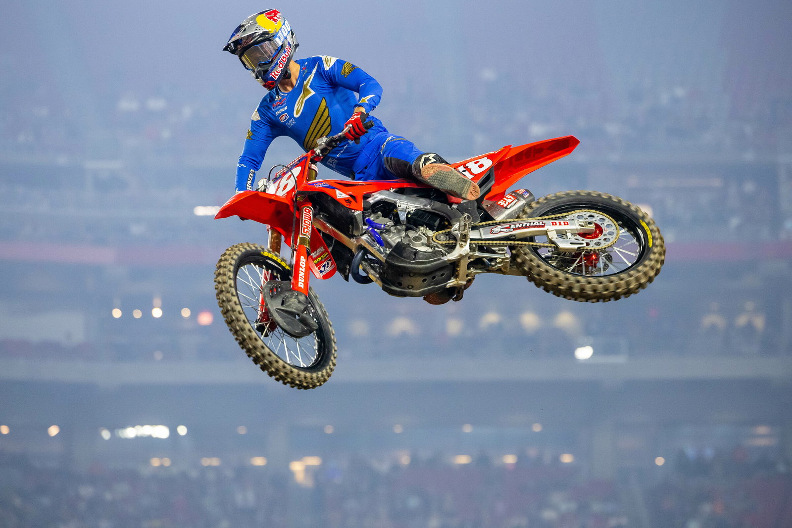 Jett Lawrence Lifts The Triple Crown Curse, Wins Glendale SX - Racer X