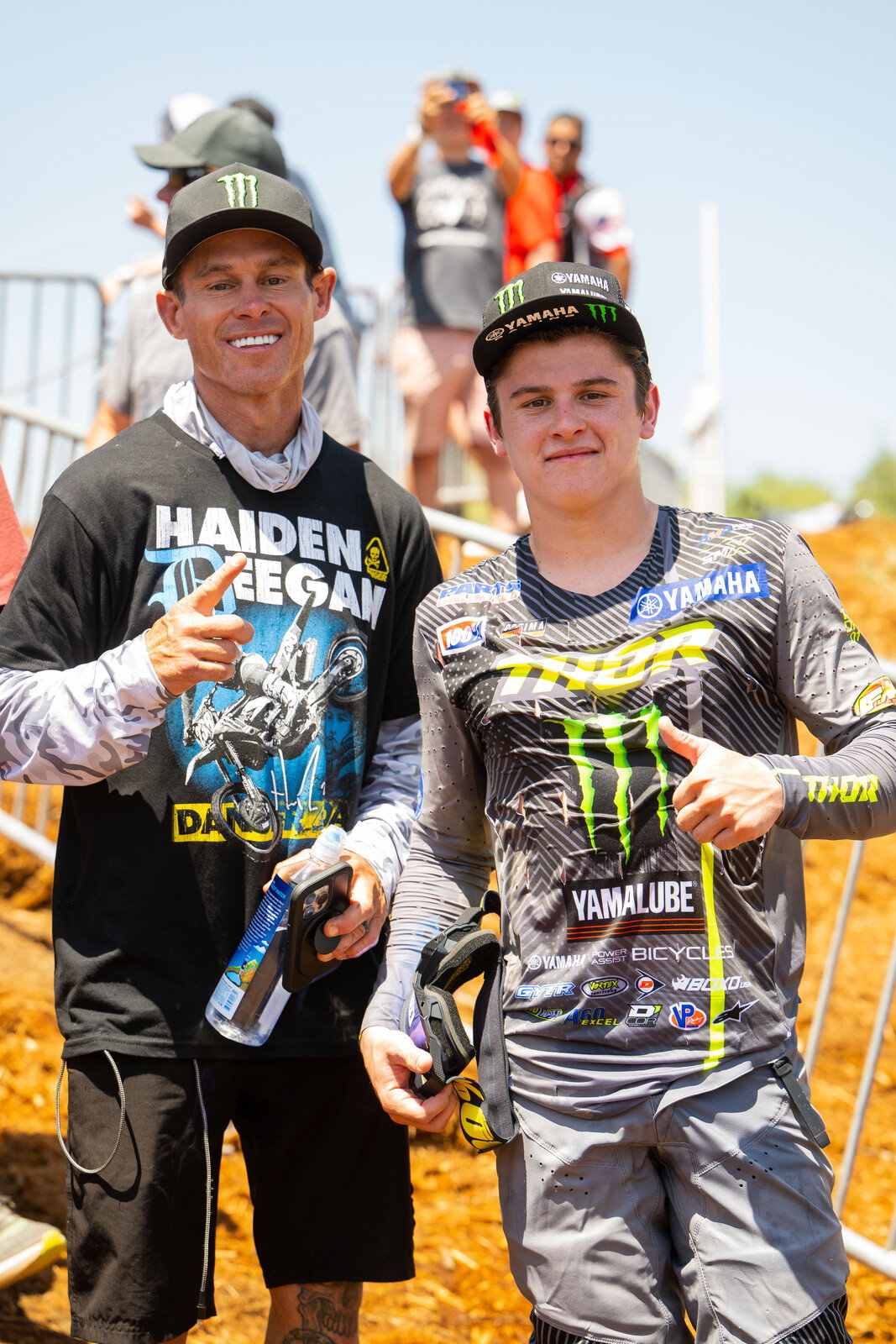 Brian and Haiden Deegan