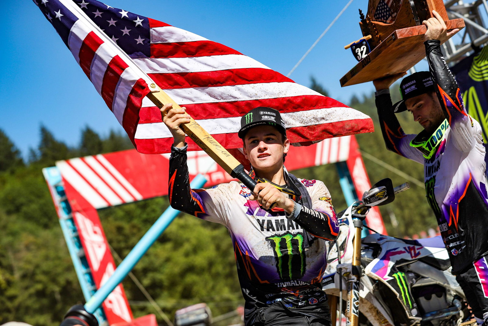Haiden Deegan earns his first ever 1-1 day in Washington.