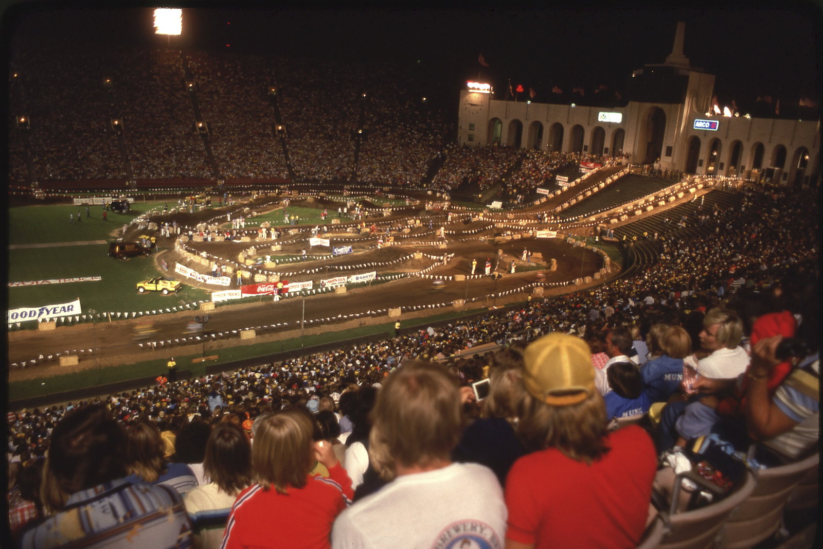 Davey Coombs Visits SX History of Los Angeles Memorial Coliseum