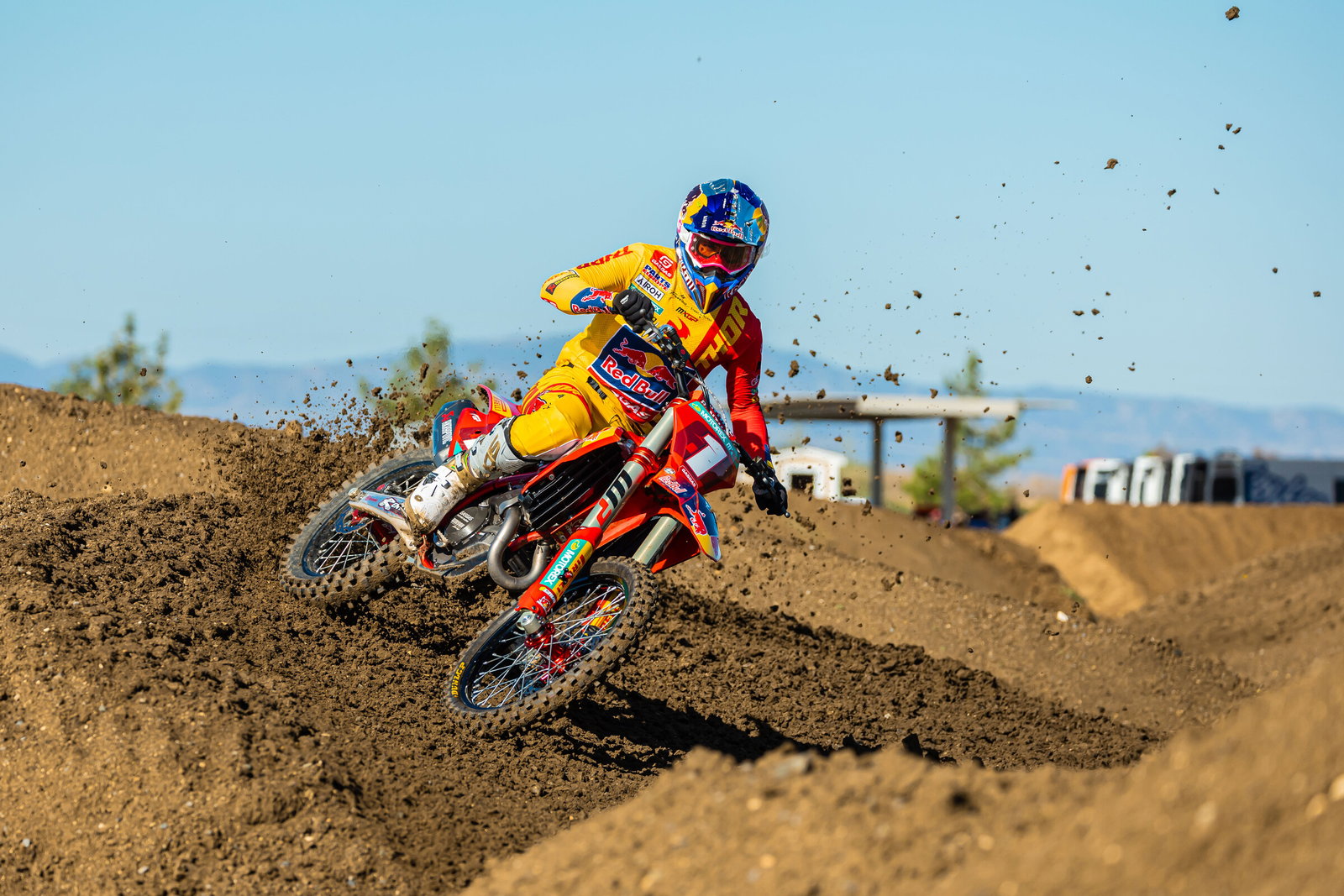 Jorge Prado testing supercross in the U.S. in October.