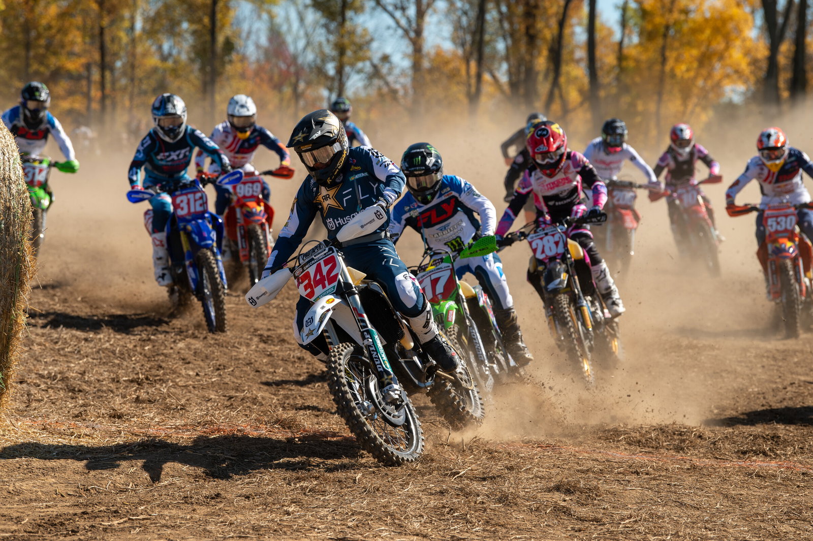 Delong made title-clinching life easier by snagging the All Balls Racing Holeshot.