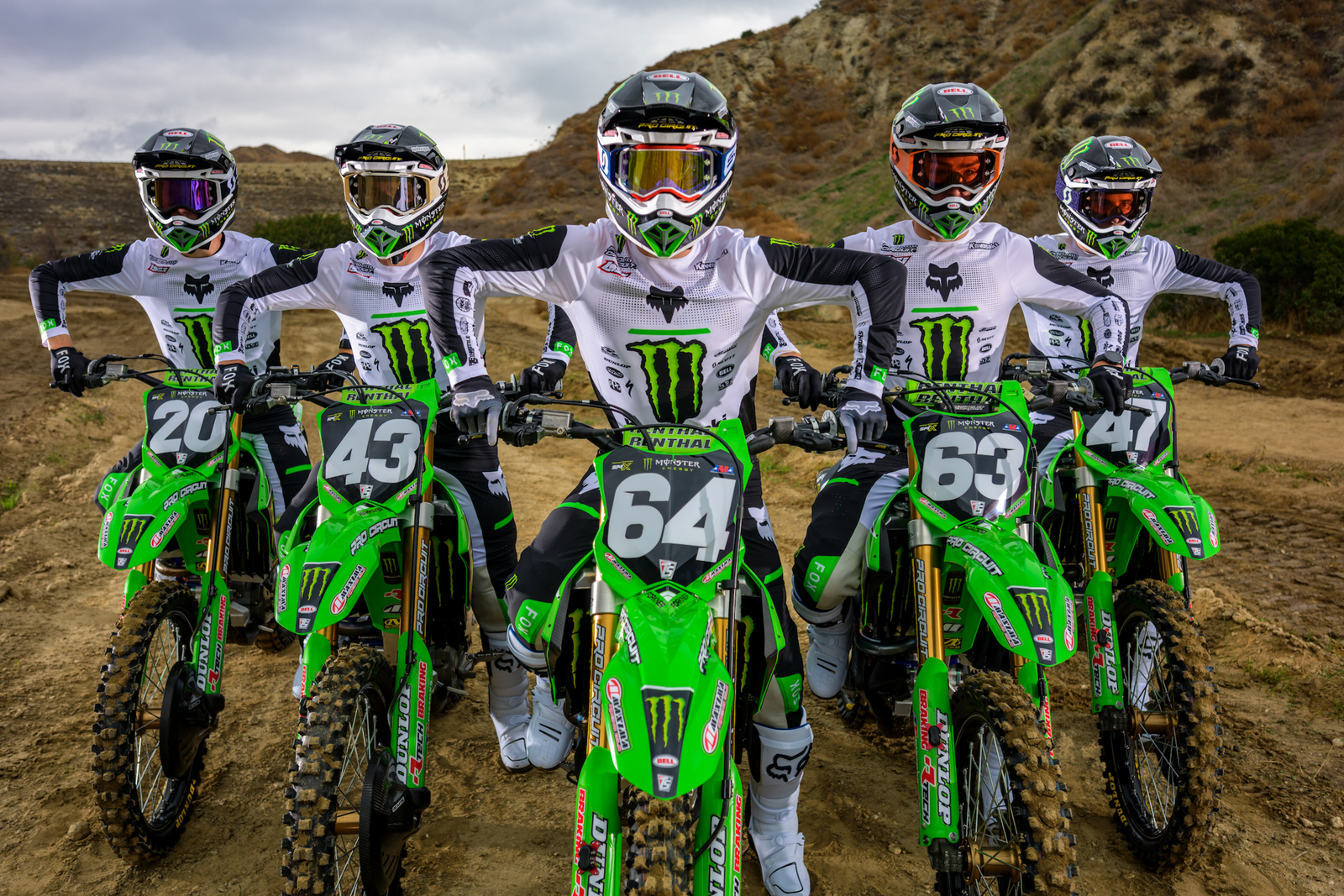 Photo Gallery from 2024 Pro Circuit, Kawasaki Team Shoot - Racer X