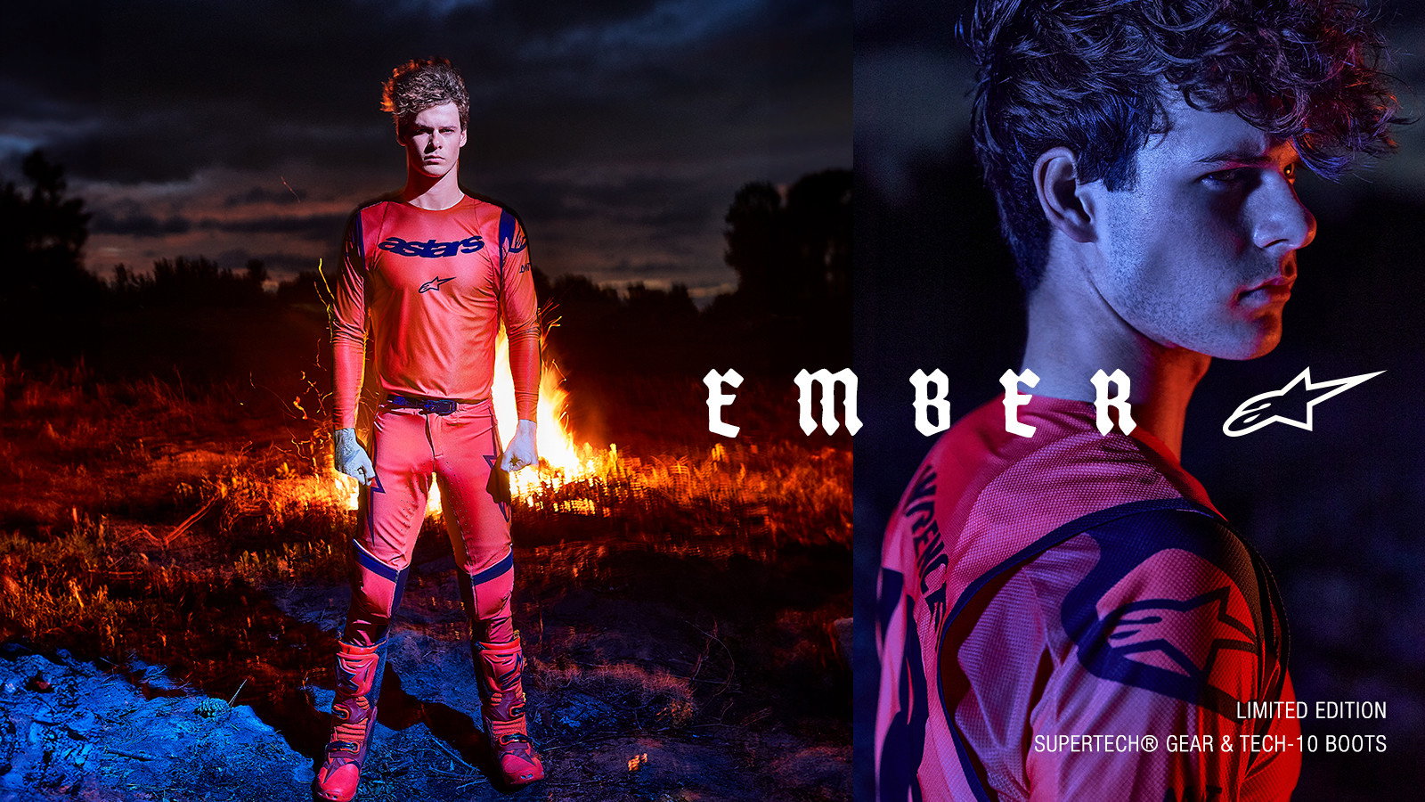 Alpinestars' 2024 Limited Edition Ember Collection featuring Jett