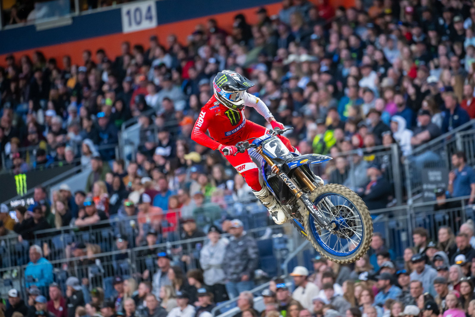 A thumb injury has been affecting Cooper Webb since Birmingham.