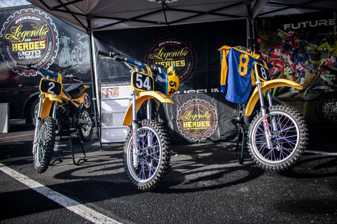 Three 1982 Suzuki RM80 Tribute Bikes - Racer X
