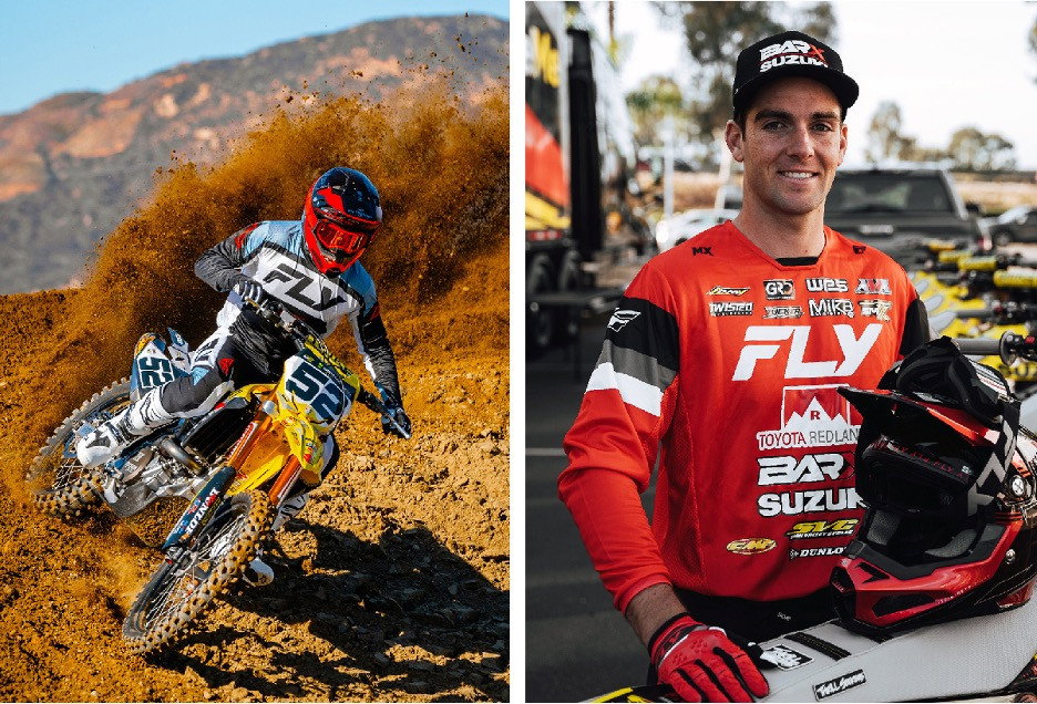 Derek Drake (52) will run the Suzuki RM-Z450 for Toyota Redlands BarX Suzuki in Pro Motocross.