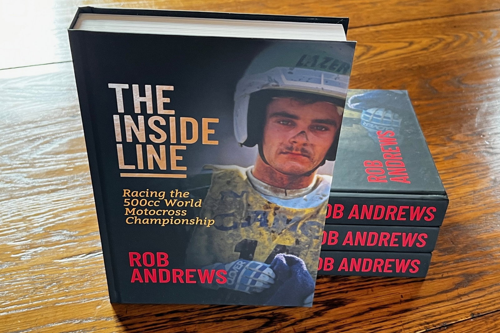 Rob Andrews’ <em>The Inside Line Book</em> Available Via New U.S. Distributor