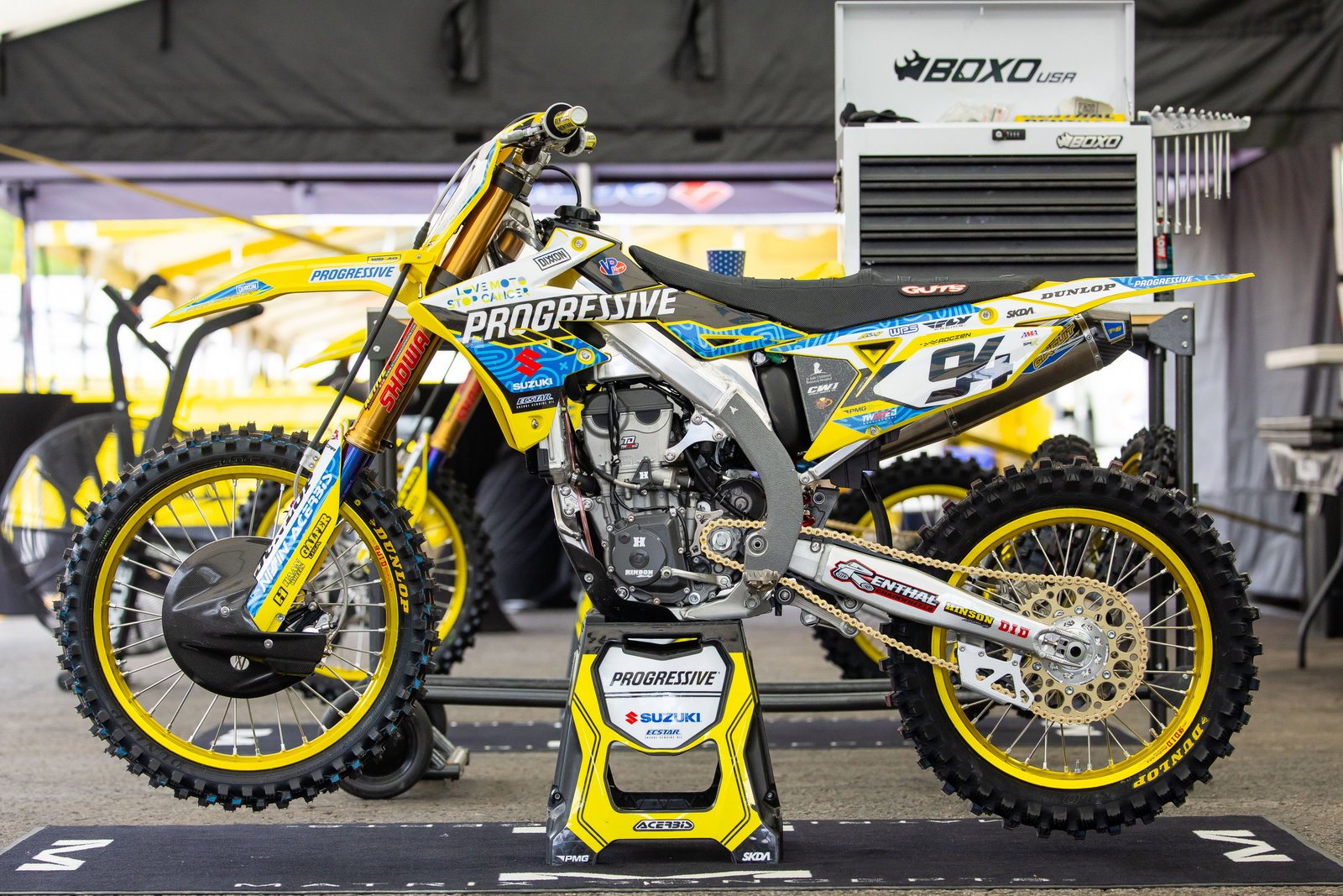 Ken Roczen Racing Unadilla National on RM-Z450, Ironman National