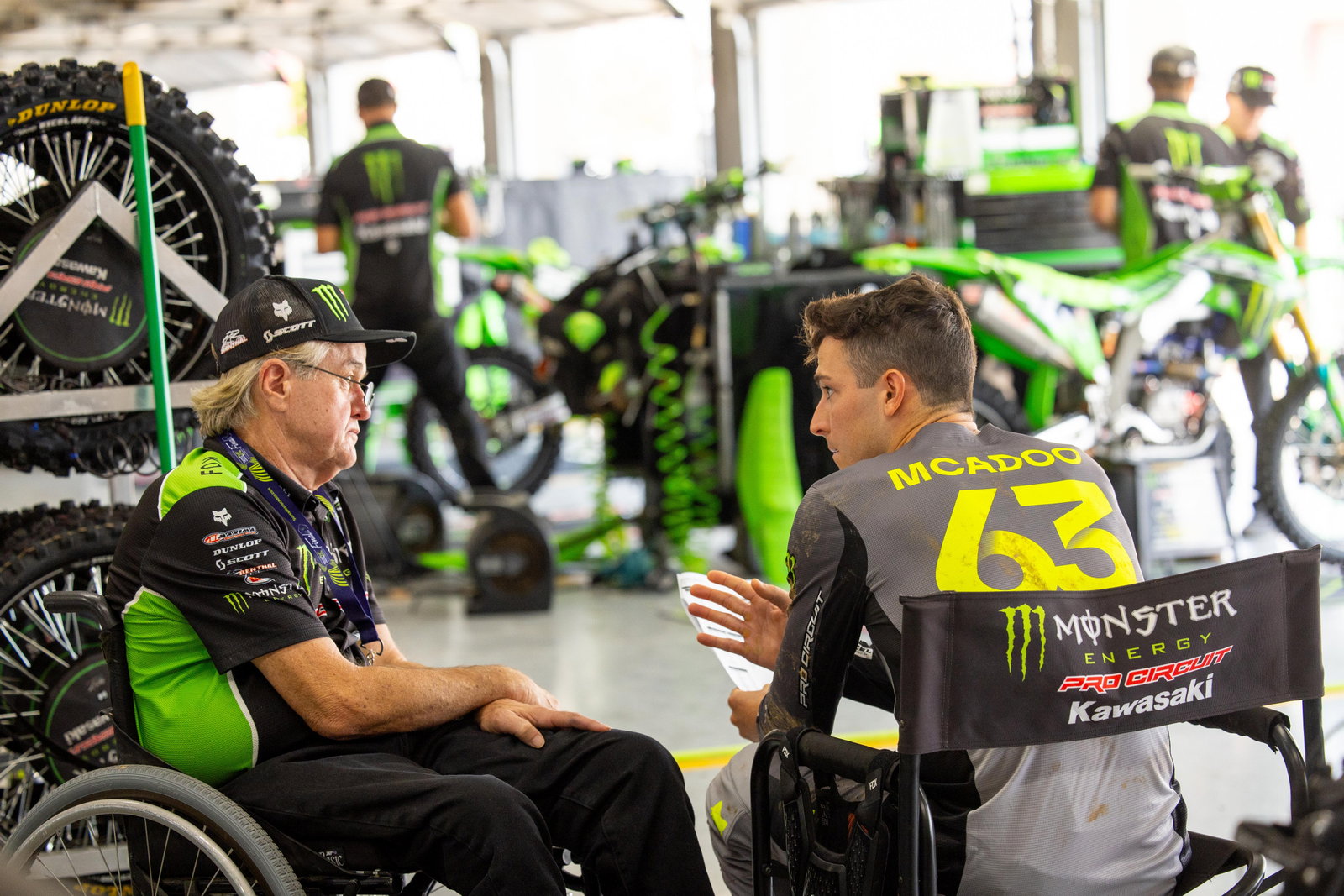 How Many Supercross Podiums Did Cameron McAdoo Get with Kawasaki?