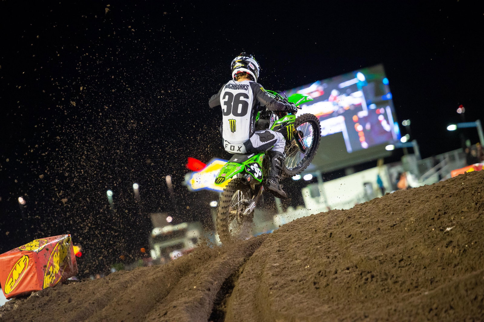 Marchbanks first ran #36 in 2020, the year he won the Daytona Supercross.