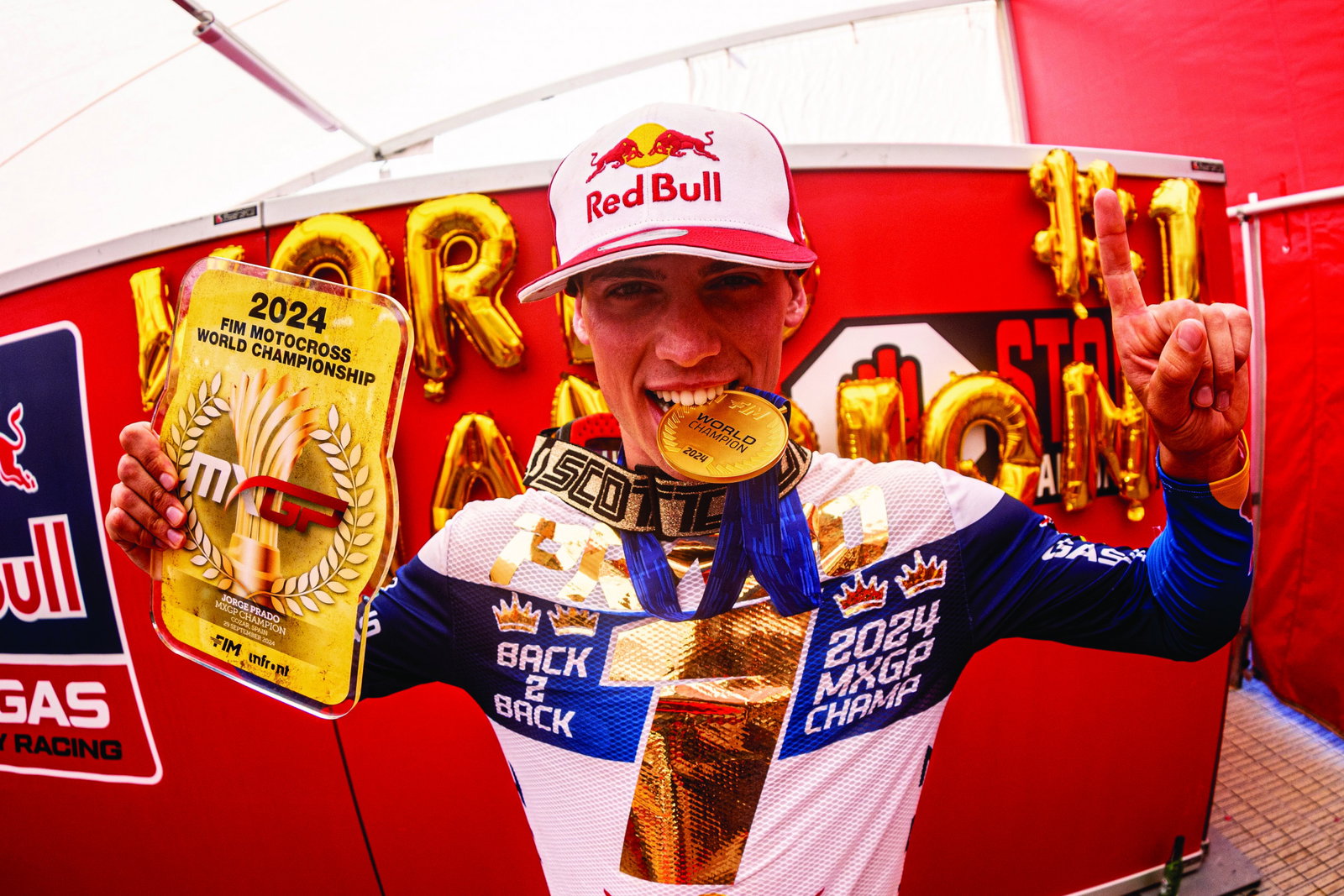 Jorge Prado Talks Winning 2024 MXGP Title, Back-to-Back