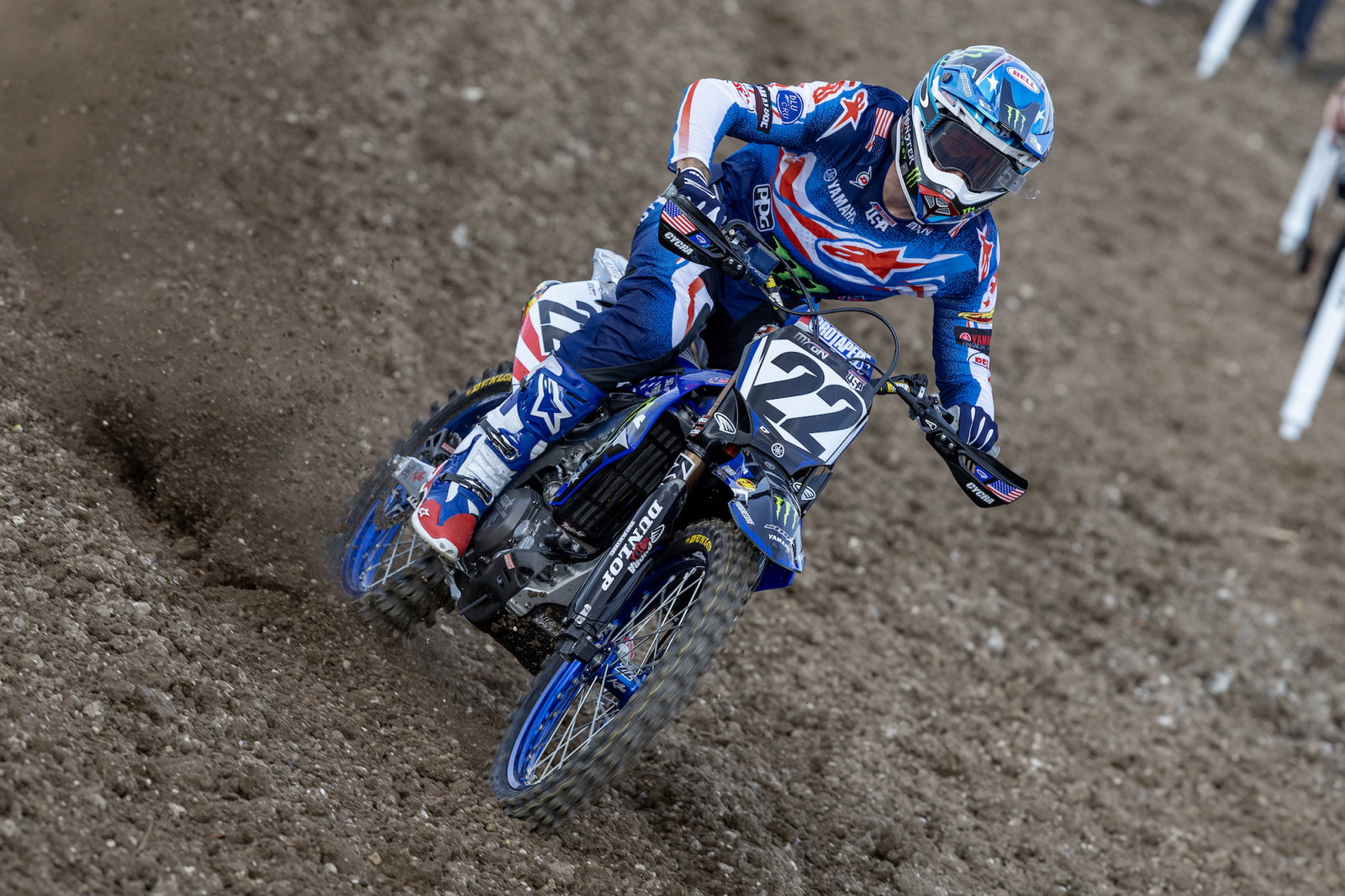 Eli Tomac caught fire midway through the MXGP moto and started catching Herlings, who was catching Ken Roczen. It was set to be a classic battle between three titans, but then Eli's lap times slowed. He ended up staying in seventh place.