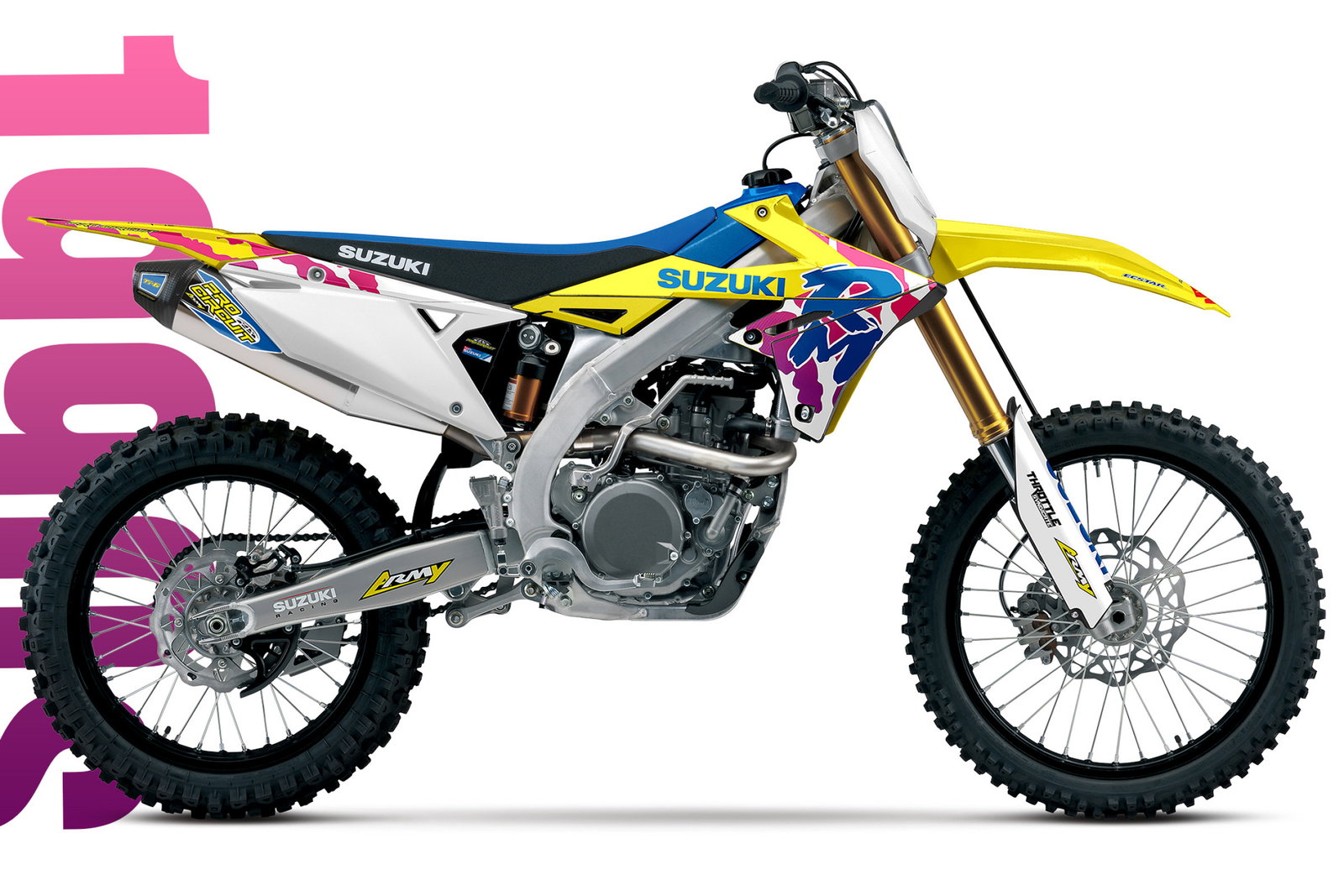 九州急行50th Anniversary クリスタル Retro Graphics as Suzuki Launches 50th Anniversary RM-Z - Racer X