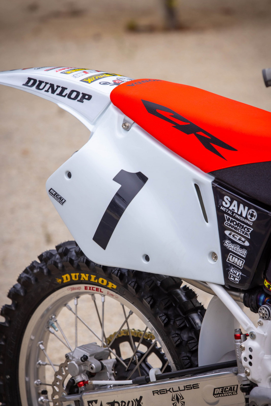 1996 Honda CR250R Garage Build Project Bike - Racer X