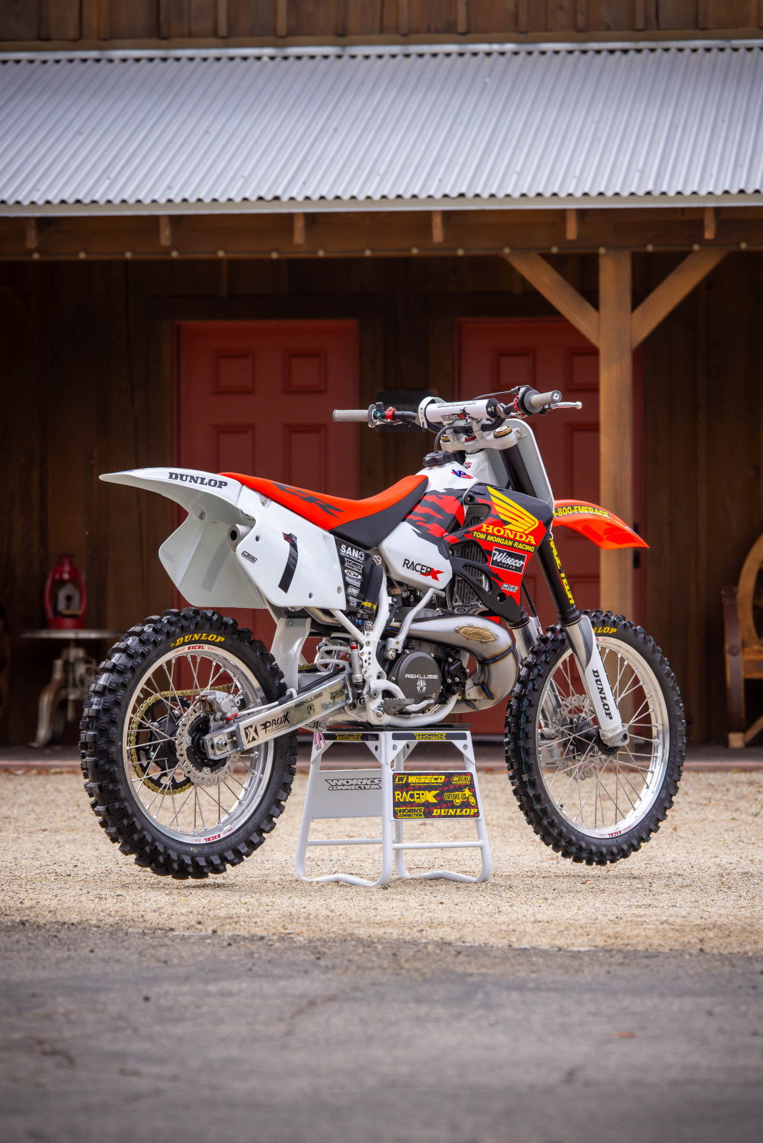 1996 Honda CR250R Garage Build Project Bike - Racer X