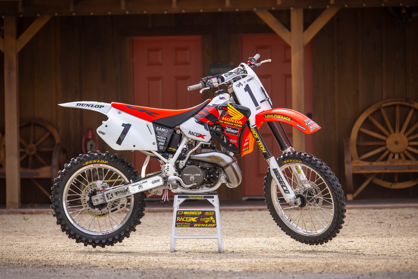 CARRERA ロードバイク 1996 Honda CR250R Garage Build Project Bike - Racer X
