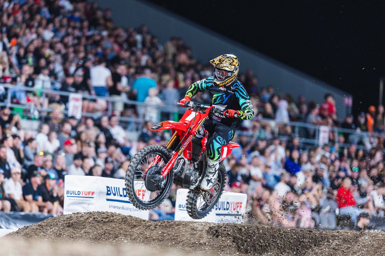 Dean Wilson, Joey Savatgy Claims SX1 (450cc) Wins to Start 2024 Australian Supercross Championship