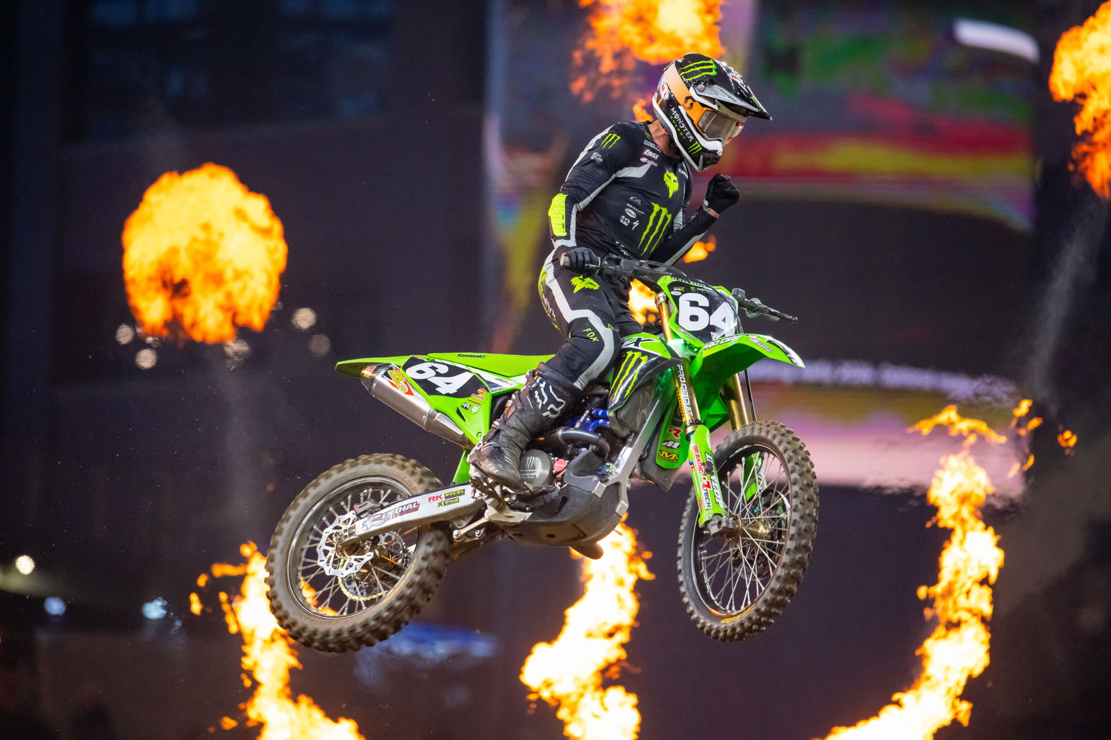 How Many Wins Did Austin Forkner Earn with Monster Energy/Pro Circuit Kawasaki? 