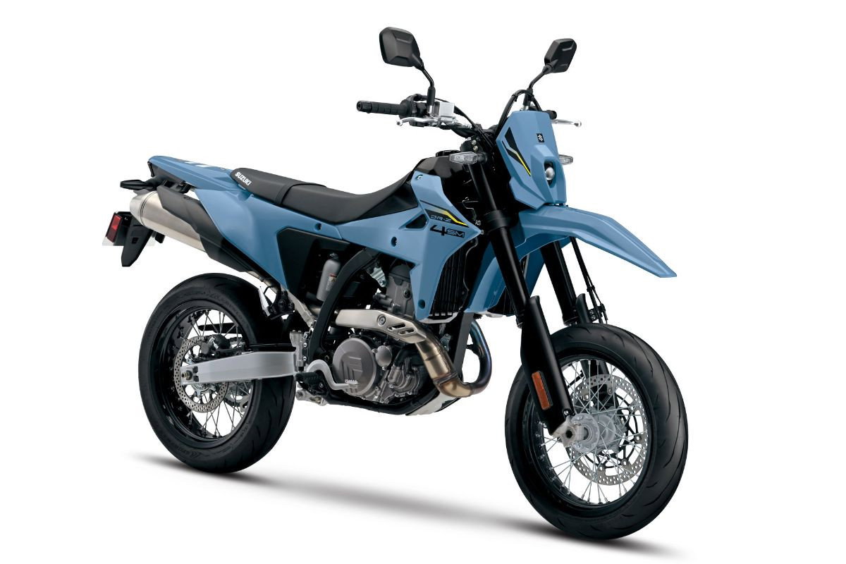 All-New 2025 Suzuki DR-Z400 appears as DR-Z4S - Racer X