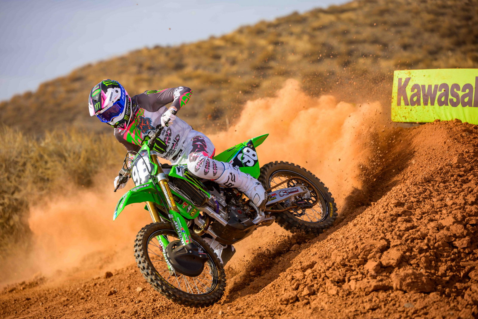 Who is #98 for Pro Circuit Kawasaki? Drew Adams to Make SX Debut