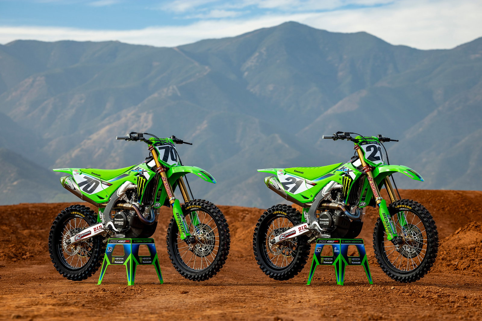 Jason Anderson, Jorge Prado Monster Energy Kawasaki 2025 Photos
