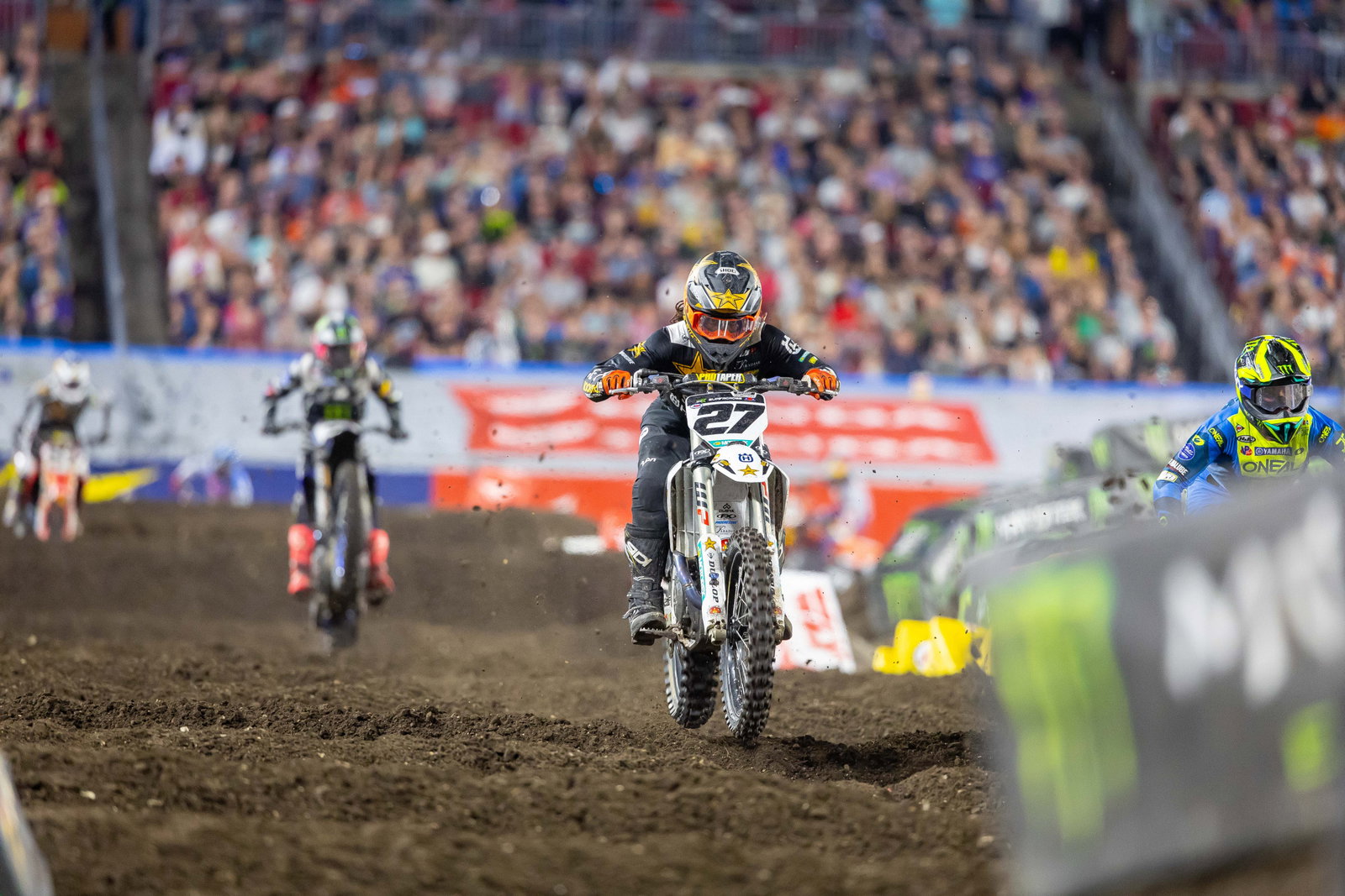 Stewart was extremely strong in the whoops all night long.