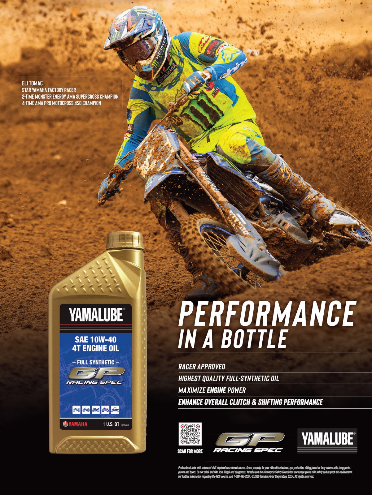 Advertisement: Yamalube