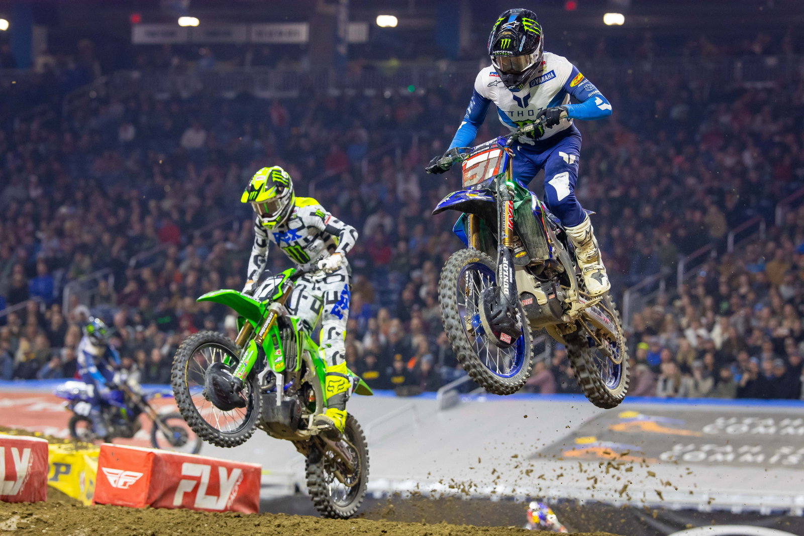 Raw Detroit Supercross Footage From the Floor