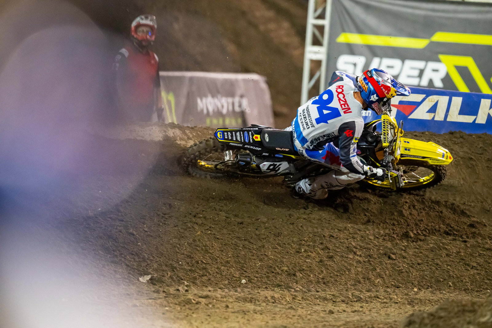 Ken Roczen's Key Lines in 450SX Main Event Allow for First Daytona