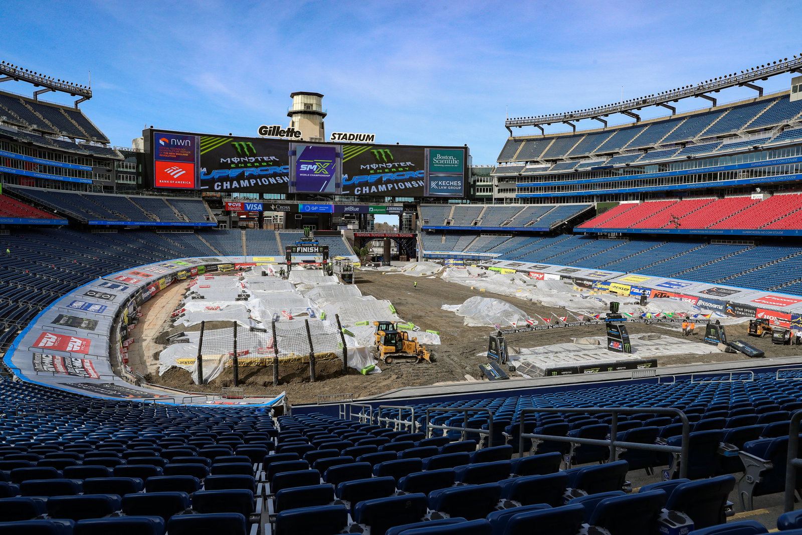 Live Written Updates and Results From Foxborough Supercross