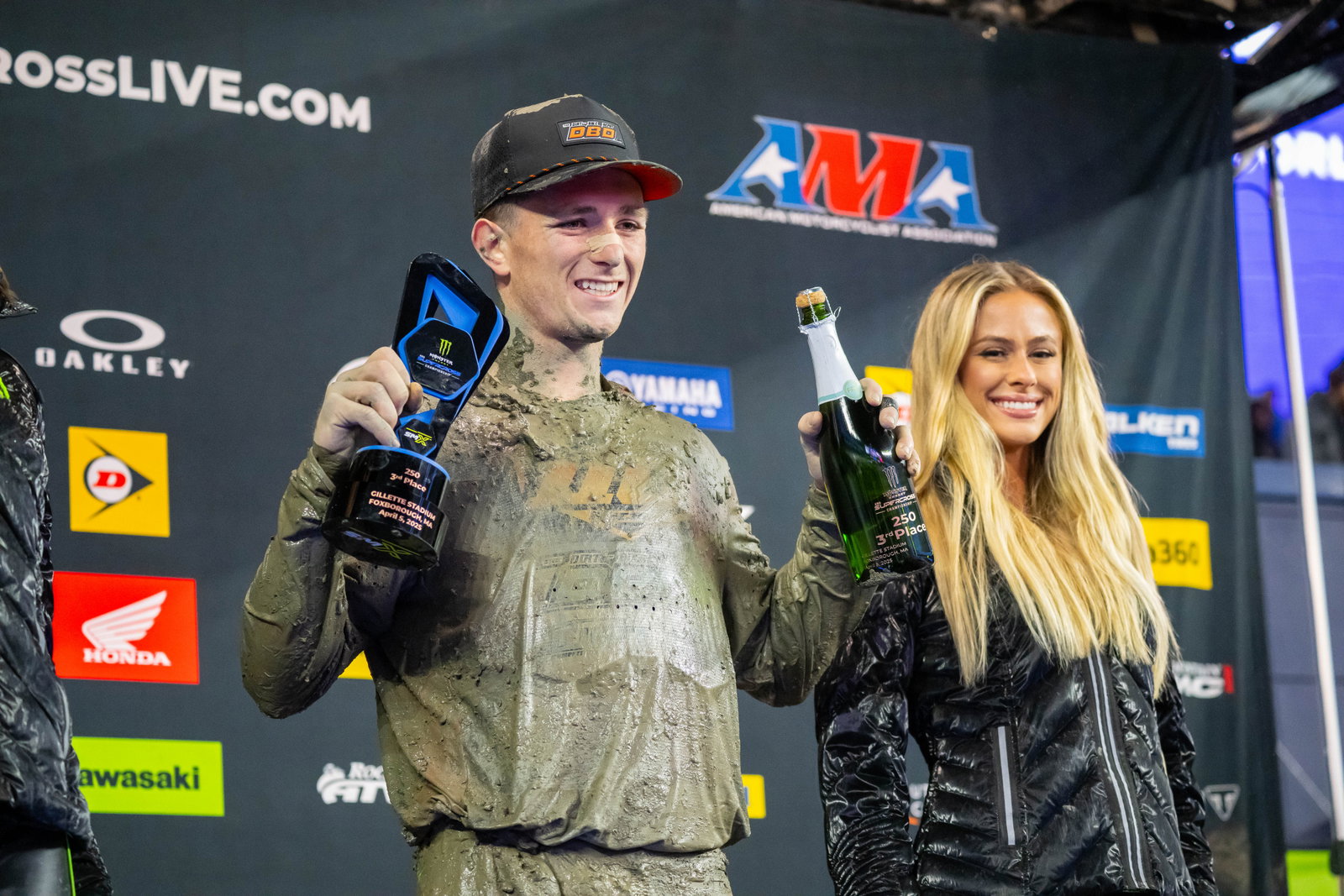 Gage Linville Goes Down in Start at Foxborough SX Mudder, Somehow