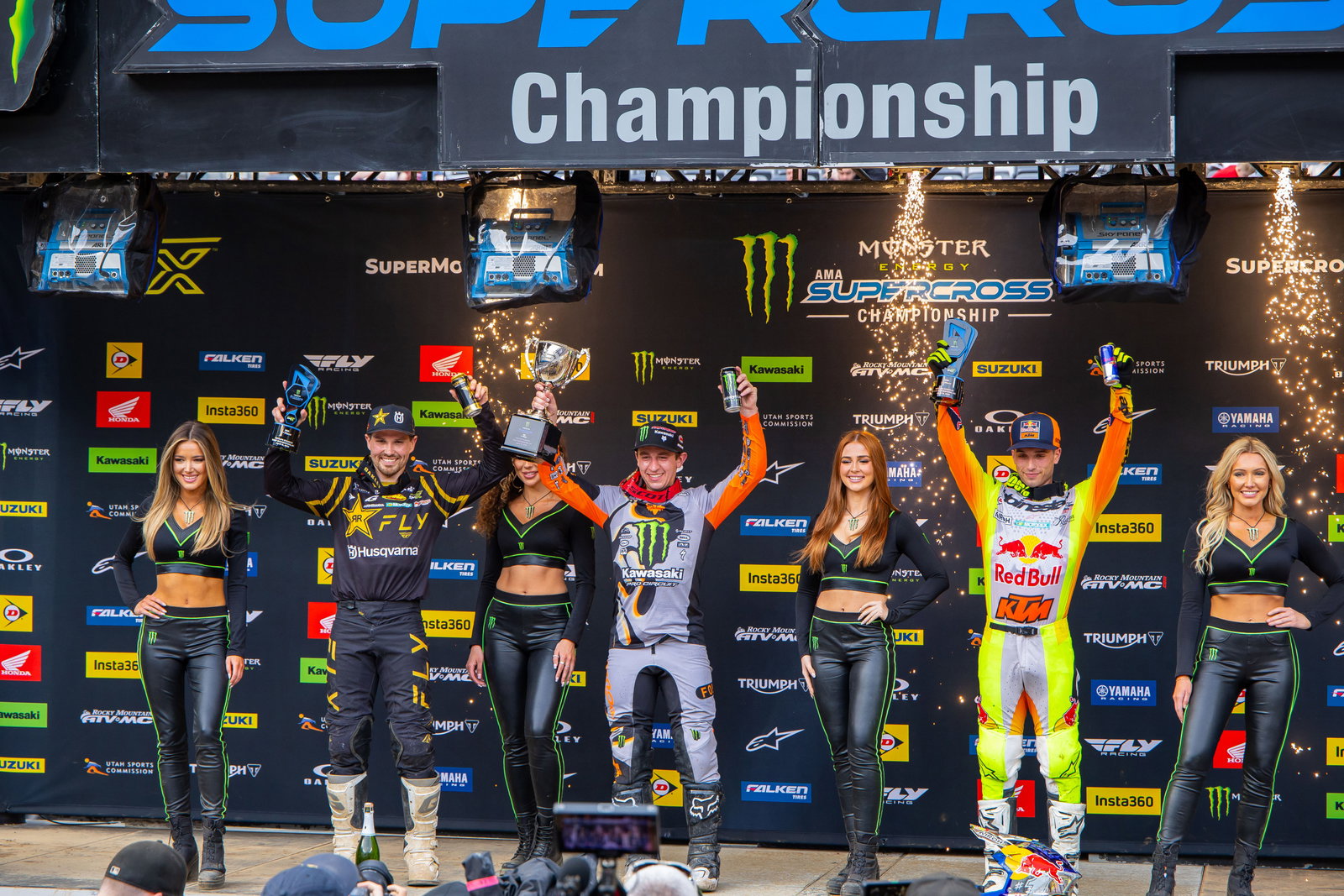 Vialle, Hammaker, and Hampshire Set Up for Winner-Takes-All 250SX