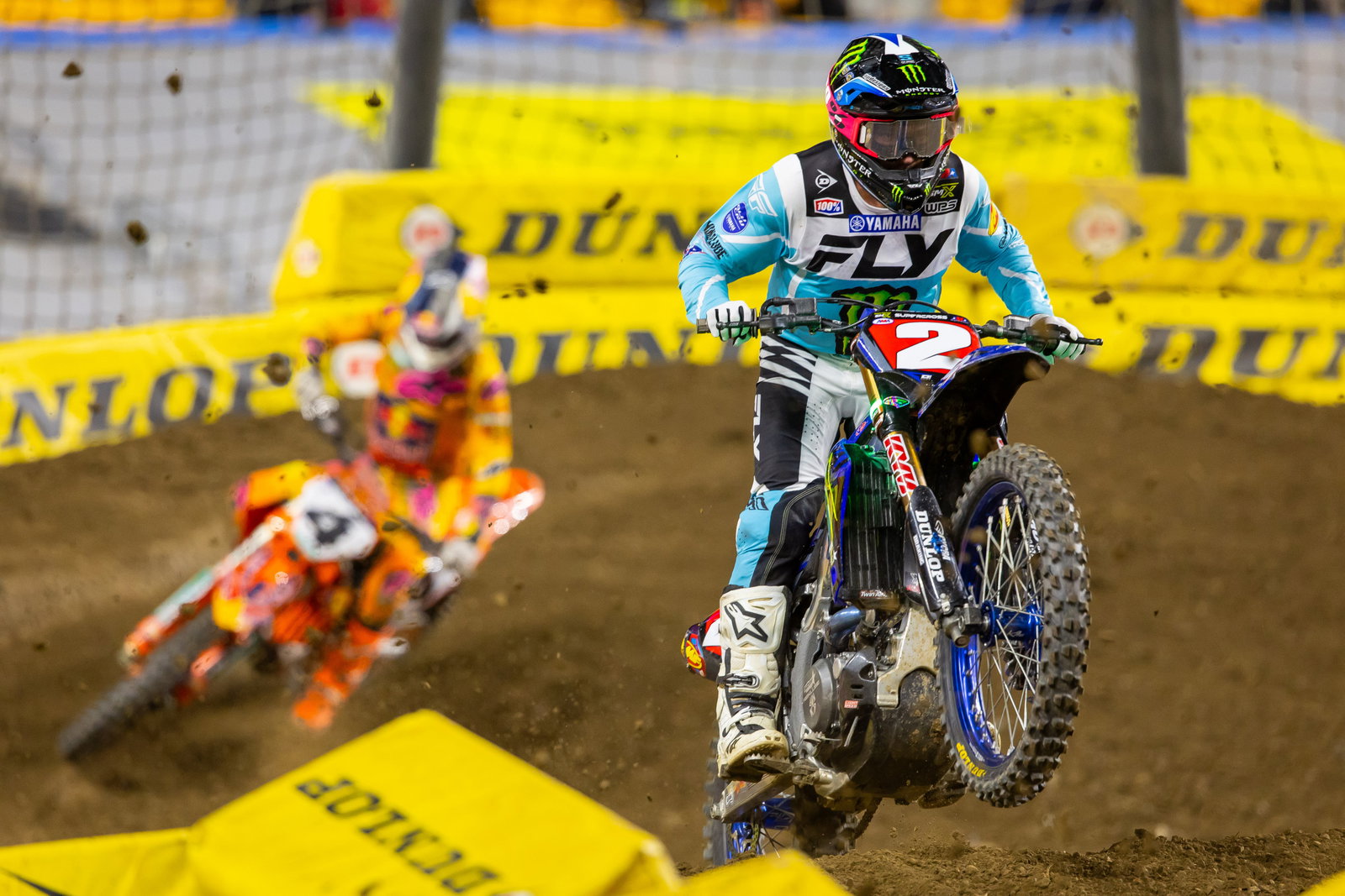 Webb and Sexton where close for the entire main event in Pittsburgh.