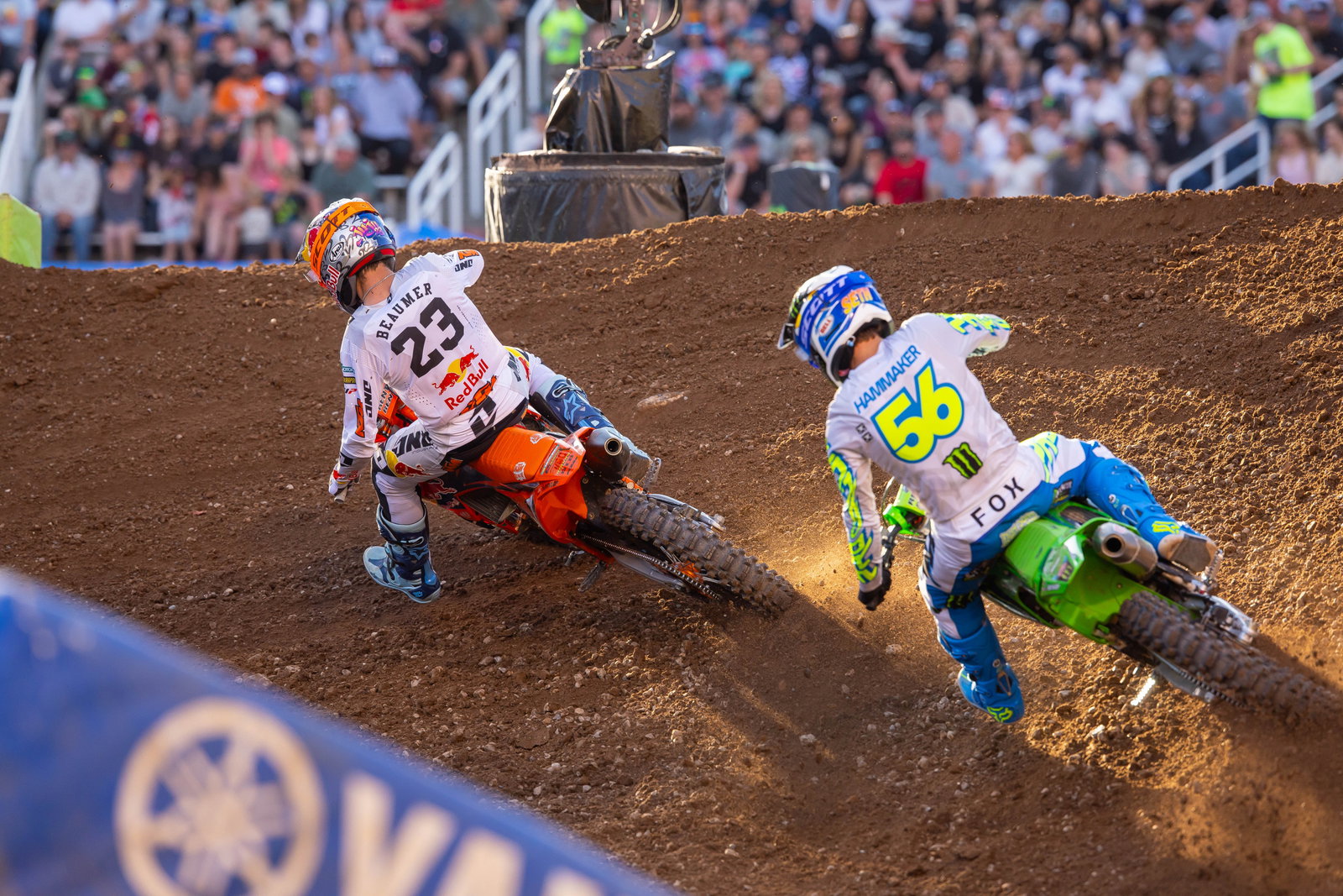 Julien Beaumer battling Seth Hammaker.