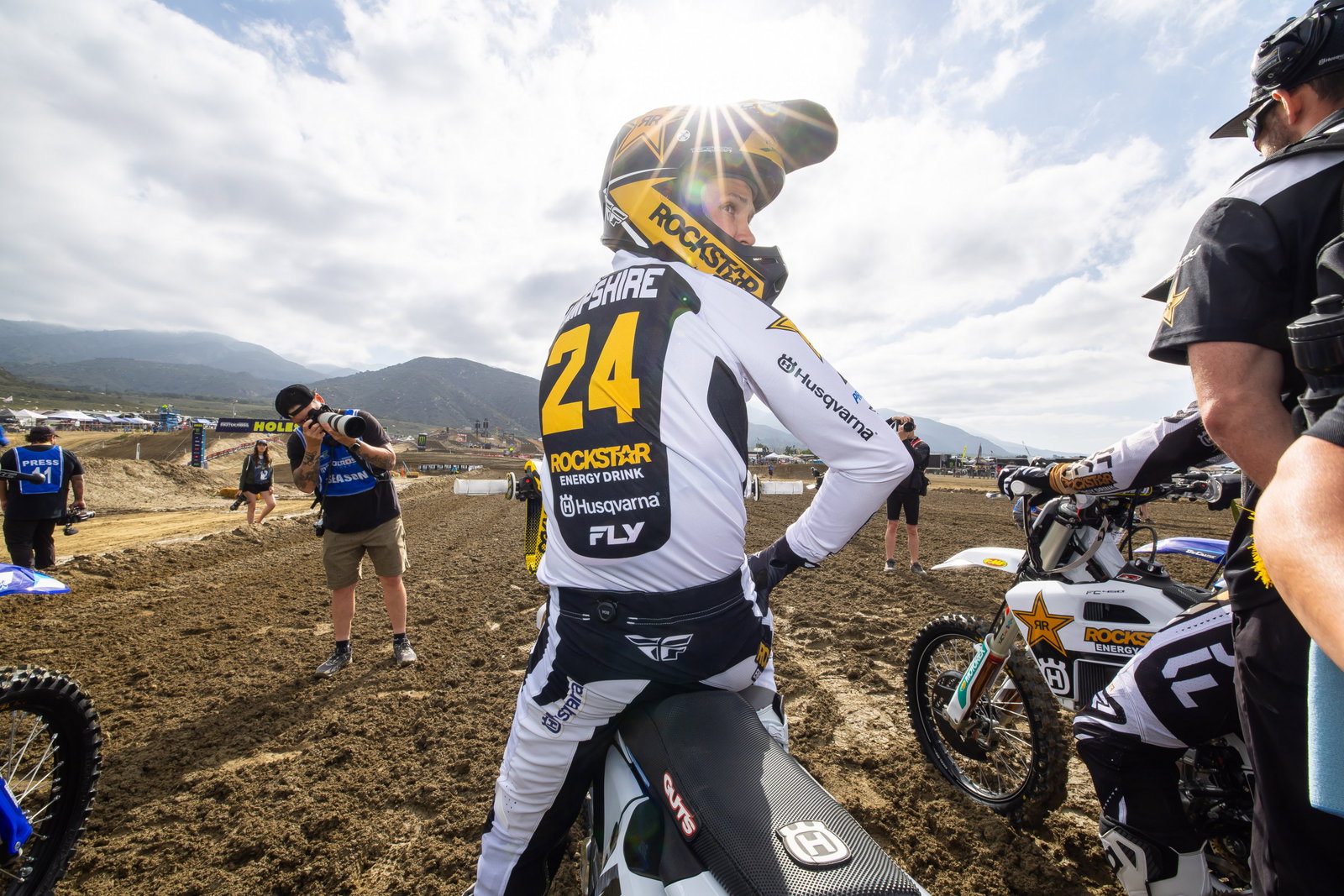 RJ Hampshire went 6-12 in his 450 debut at Fox Raceway.