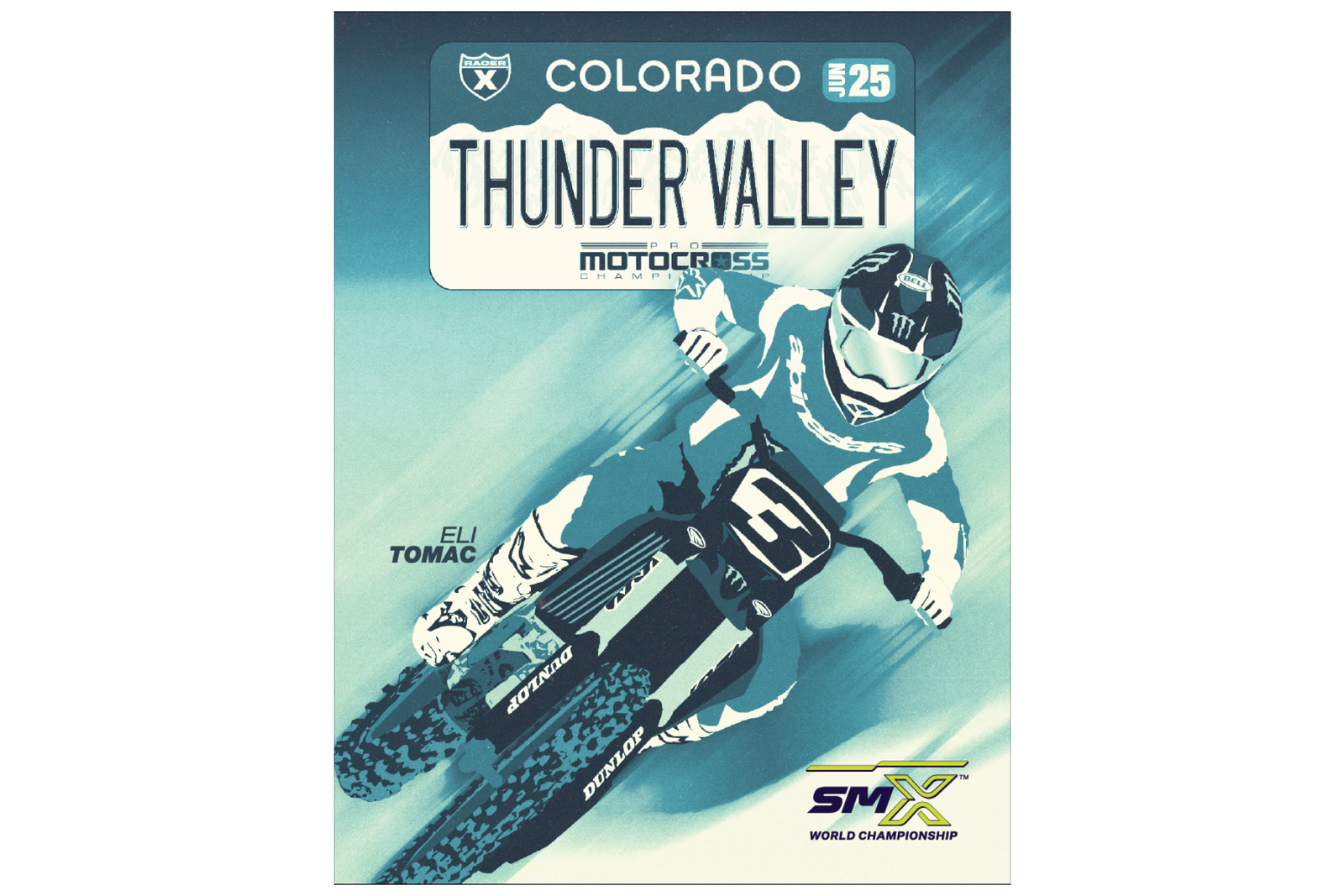 Thunder Valley National Event Sticker Available at MotoTees this Weekend