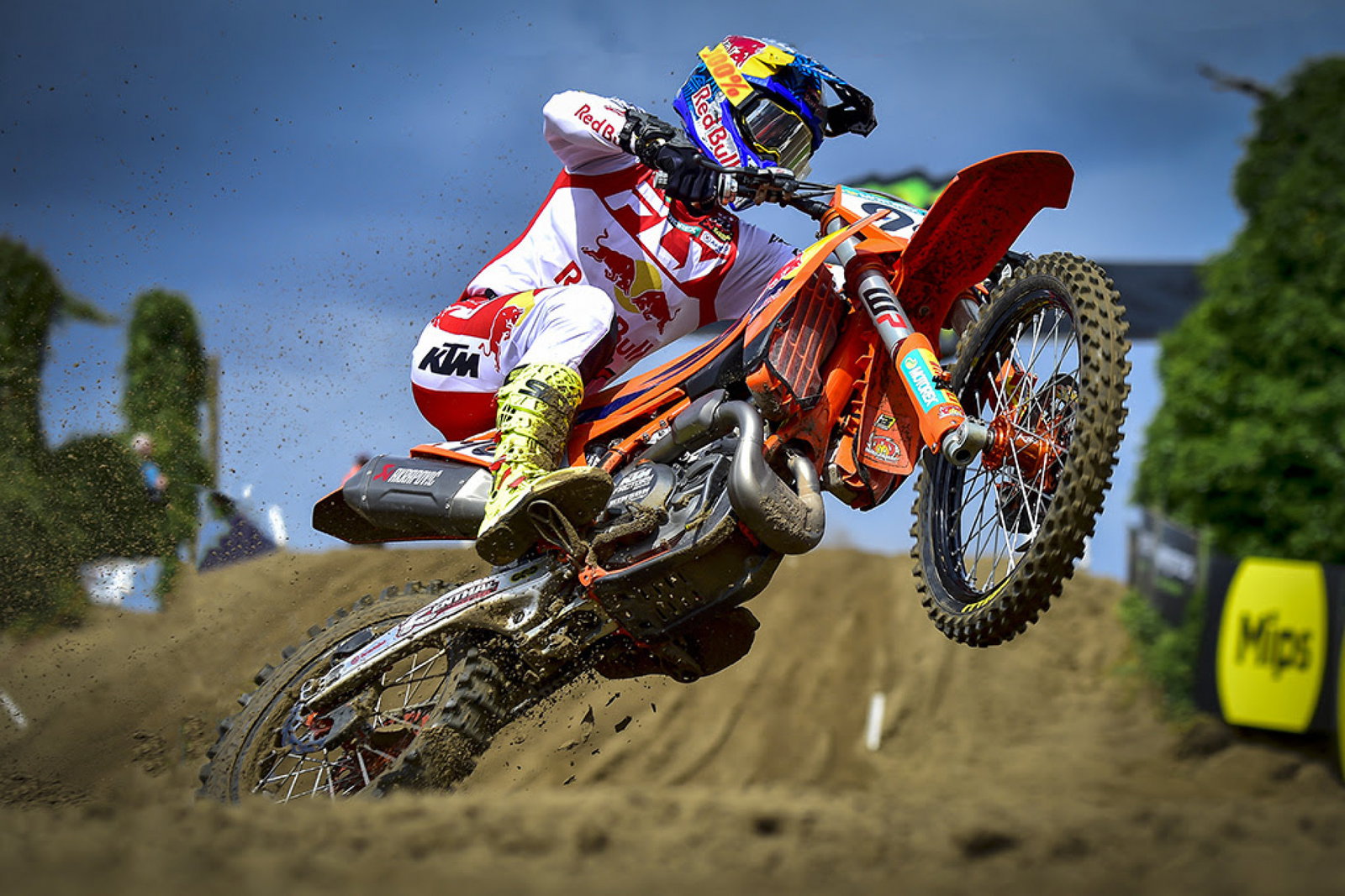 Febvre and Coenen Battle Again at MXGP of Flanders, de Wolf Fights