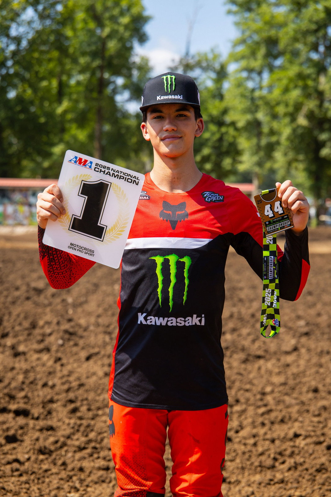 250 Pro Sport and Open Pro Sport Champion: Enzo Temmerman (Kawasaki)