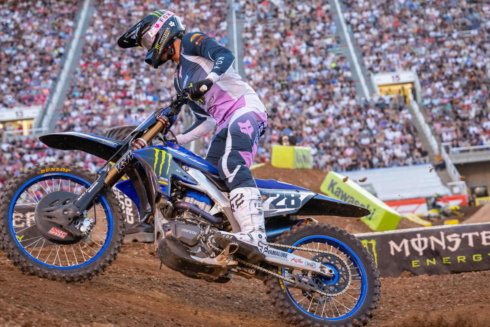 Christian Craig racing at Salt Lake City.