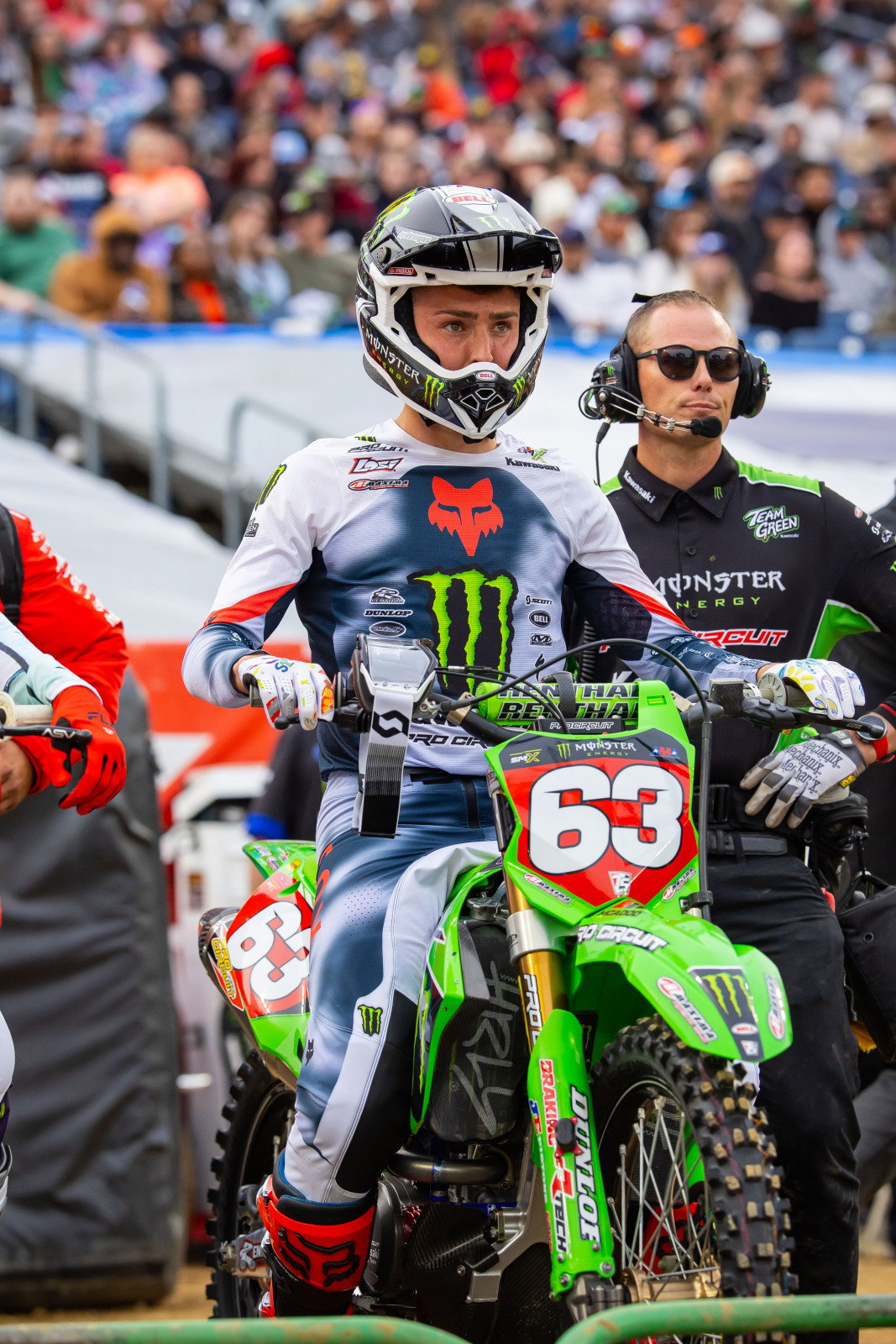 Cameron McAdoo held the red plate in 2024, unfortunately a qualifying crash in Nashville resulted in a shoulder injury and the end of his title run.&nbsp;