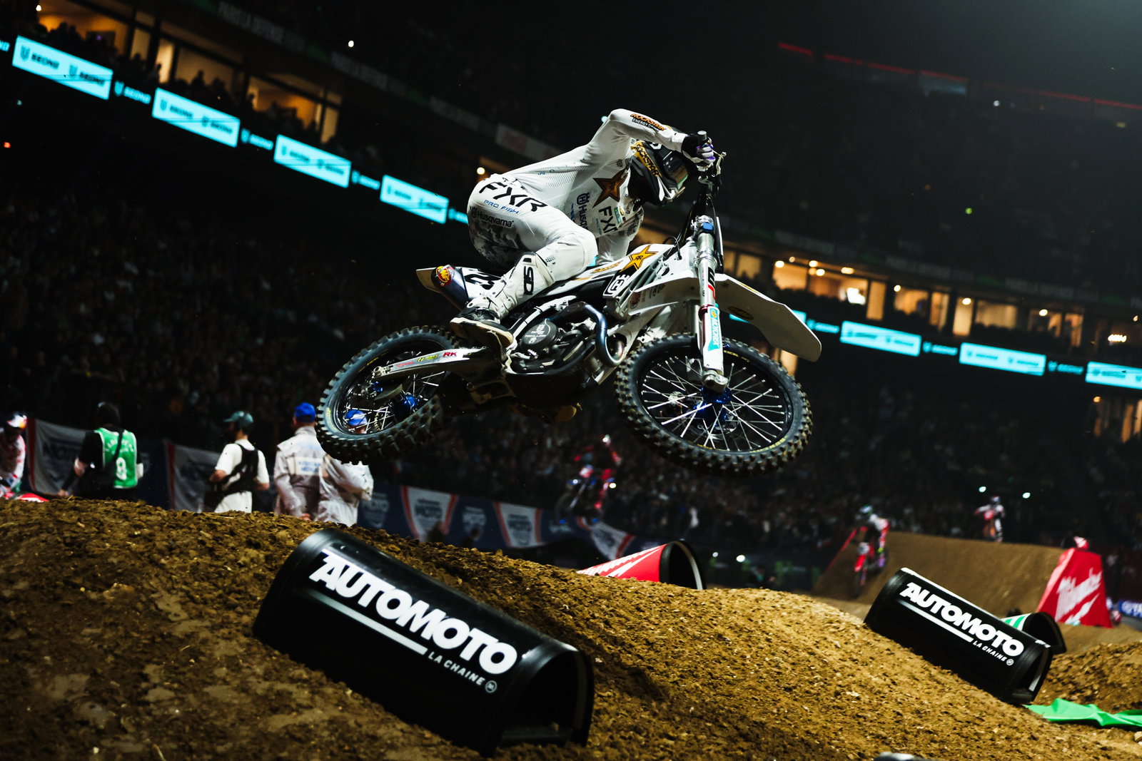 Malcolm said his injury dating back to the SMX playoffs have forced him to take a lot of time off. It didn't look it in Paris!