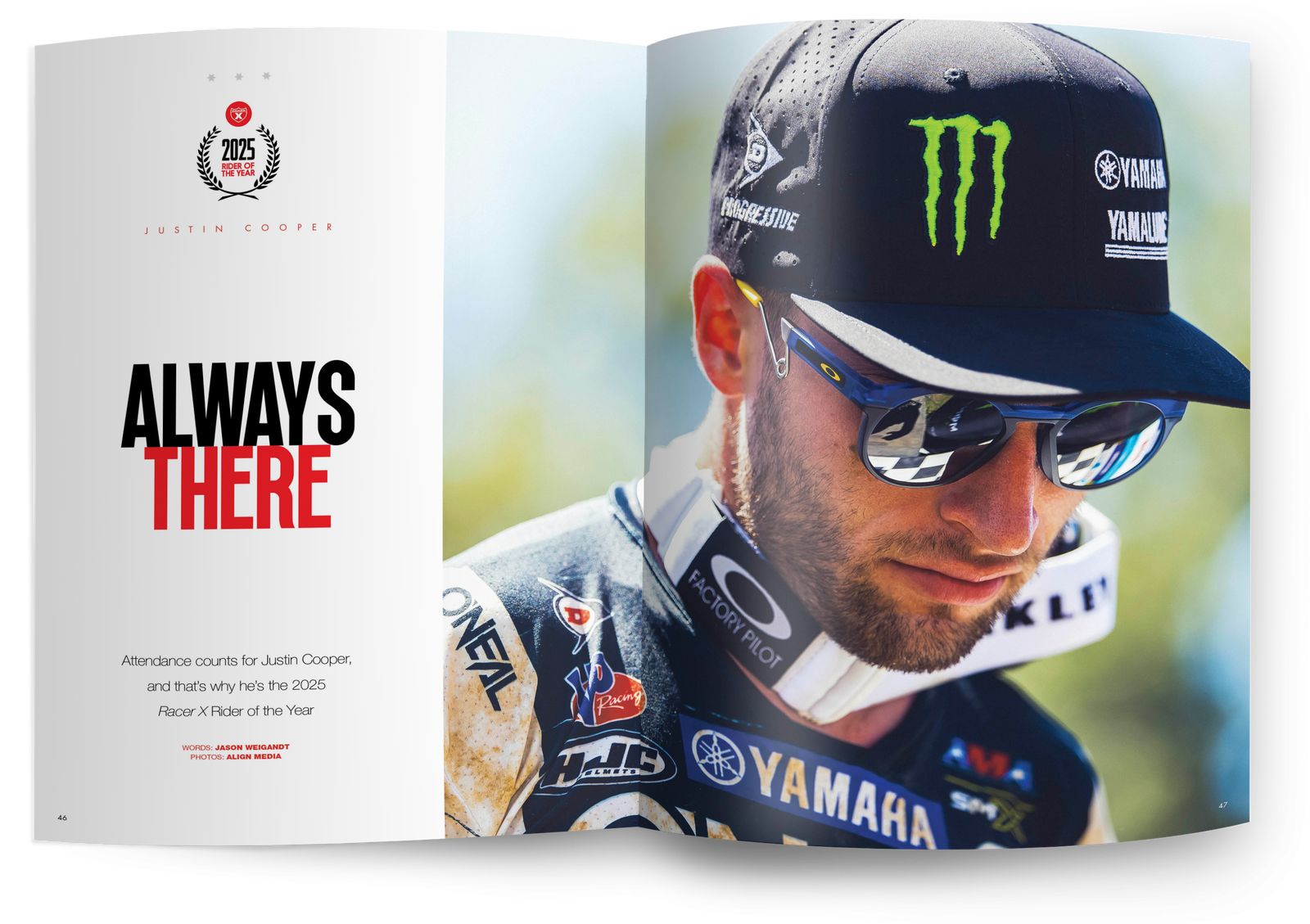 Always There in the January 2026 Issue of Racer X Illustrated