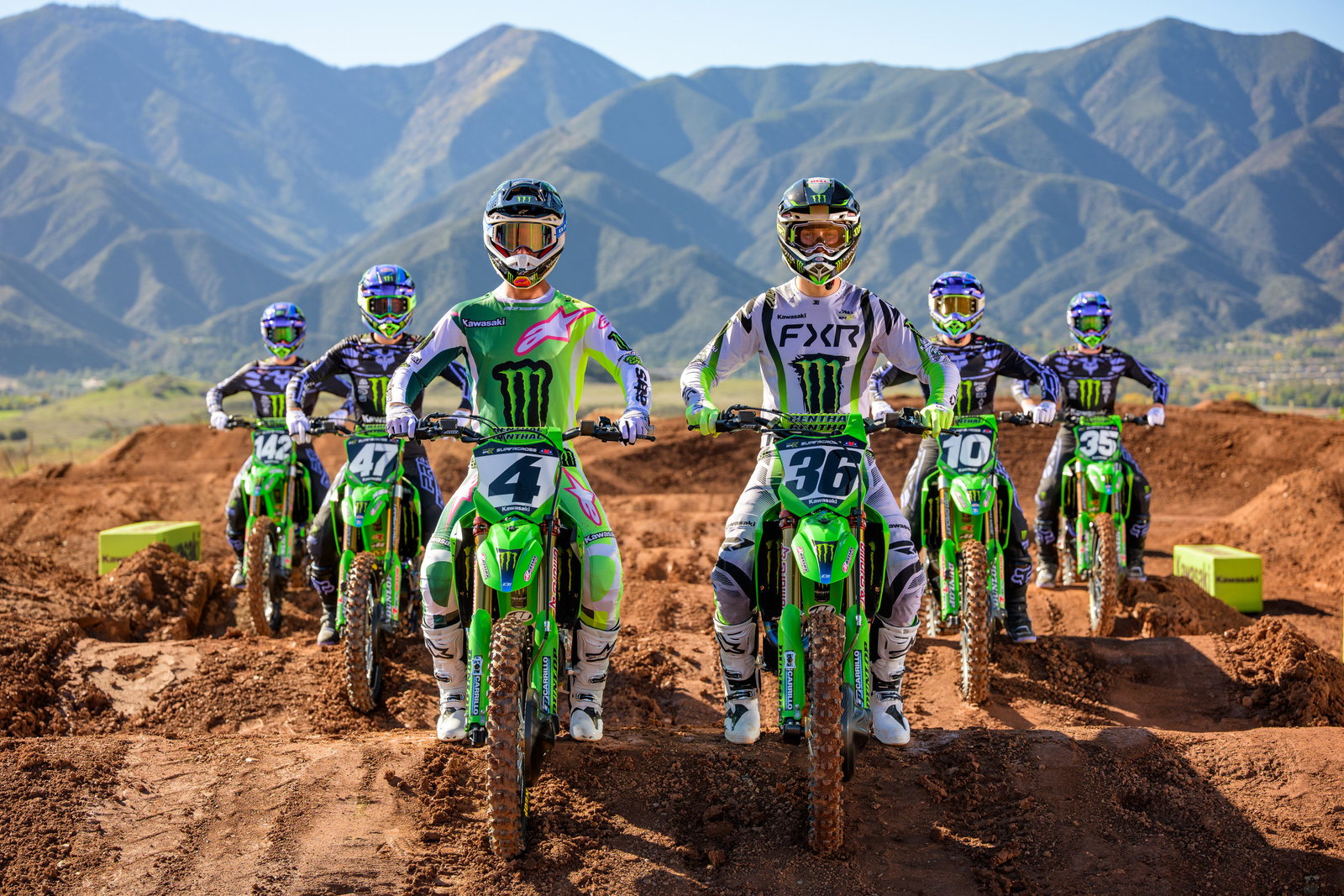 2026 Monster Energy/Pro Circuit and Monster Energy Kawasaki Team