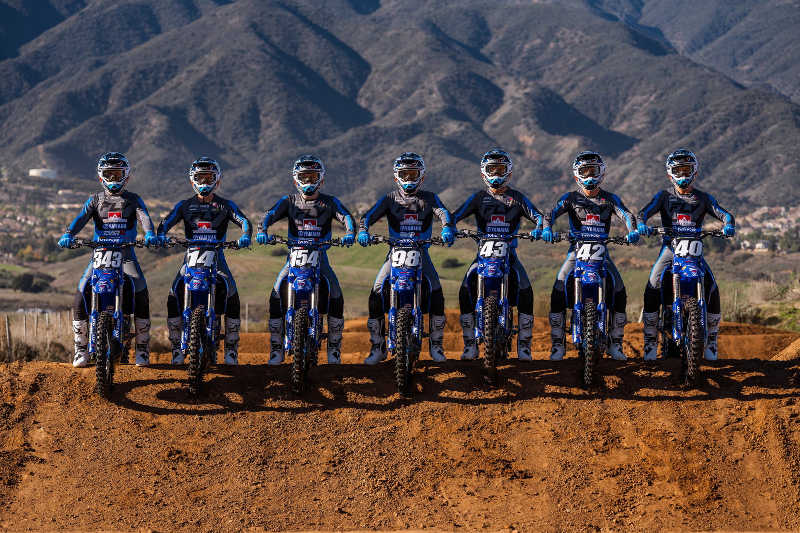 2026 Toyota Redlands BarX Yamaha Team Introduction Photos