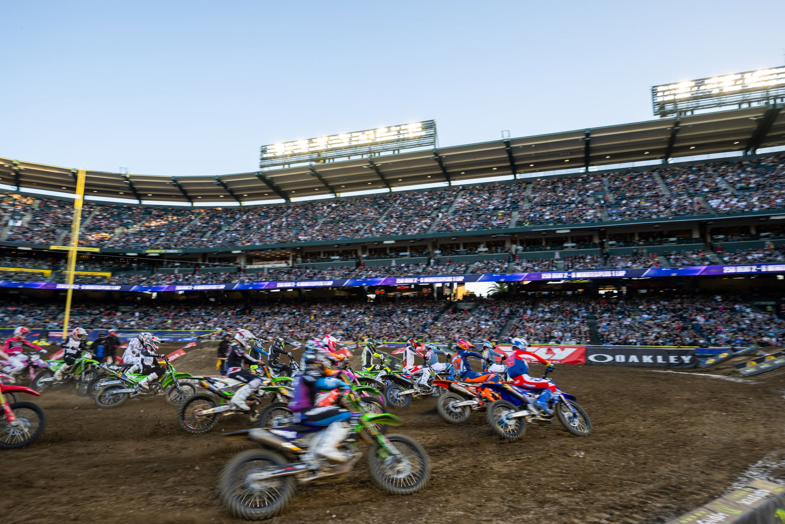 Starts are nothing short of chaos.