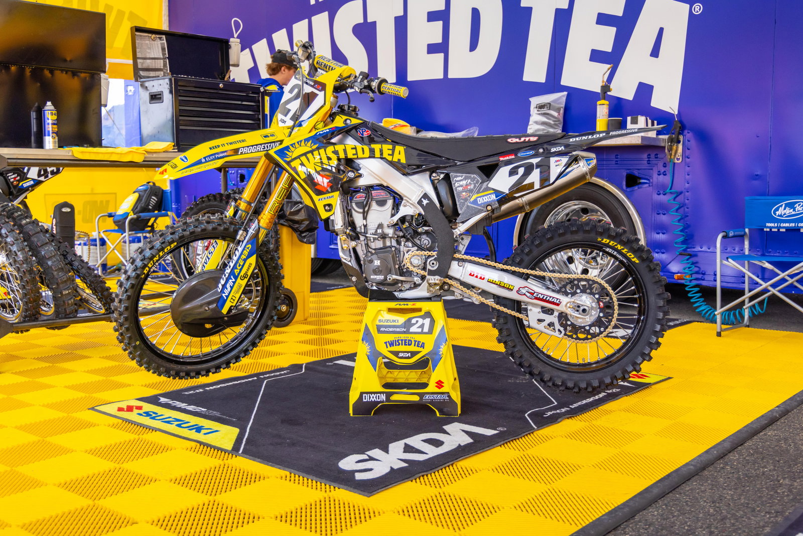 Video: Inside Jason Anderson's 2026 Suzuki RM-Z450 Supercross Race Bike with Mechanic Josh Ellingson