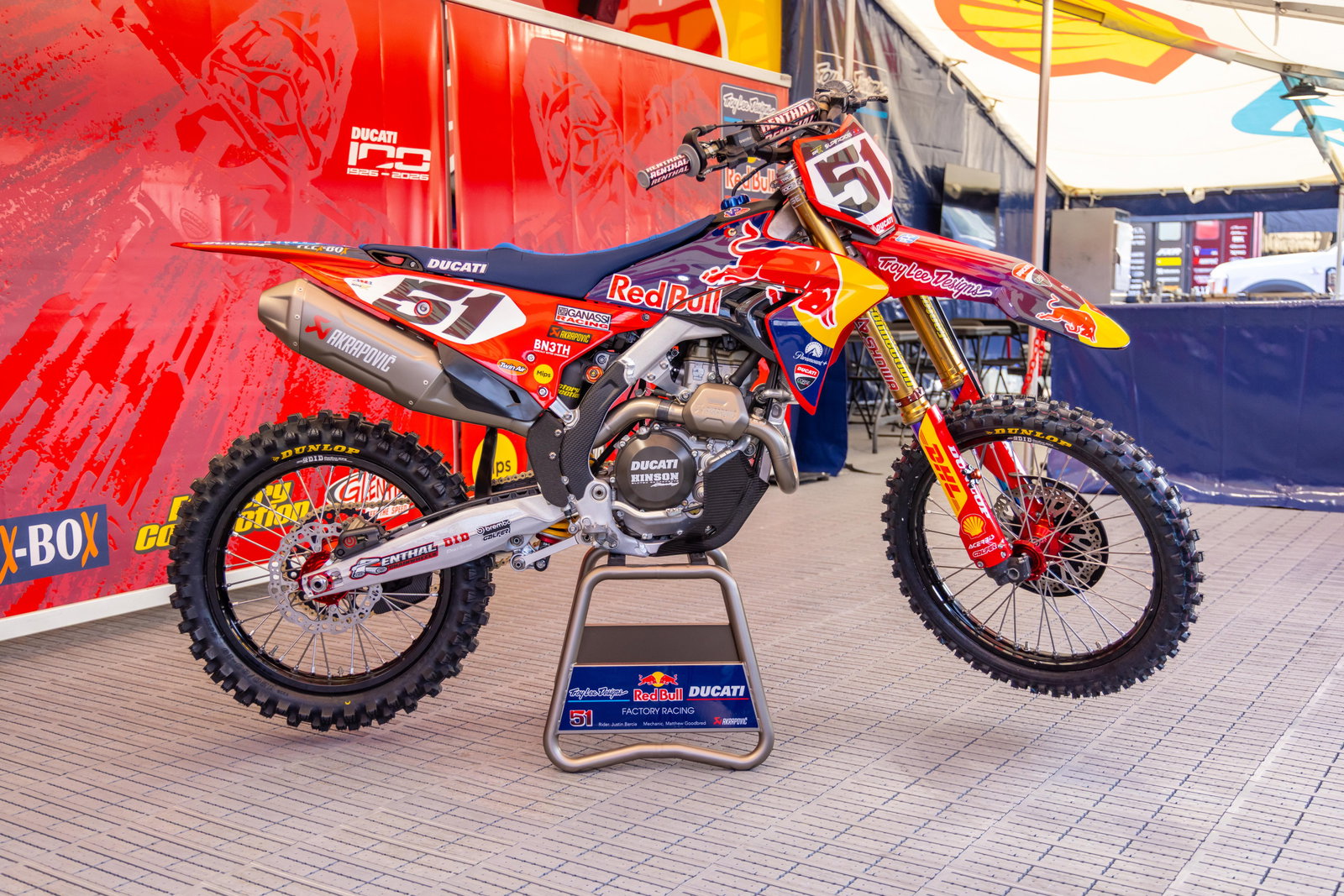 Mx Rides Video: Inside Justin Barcia's 2026 Ducati Desmo450 MX Supercross Race ...