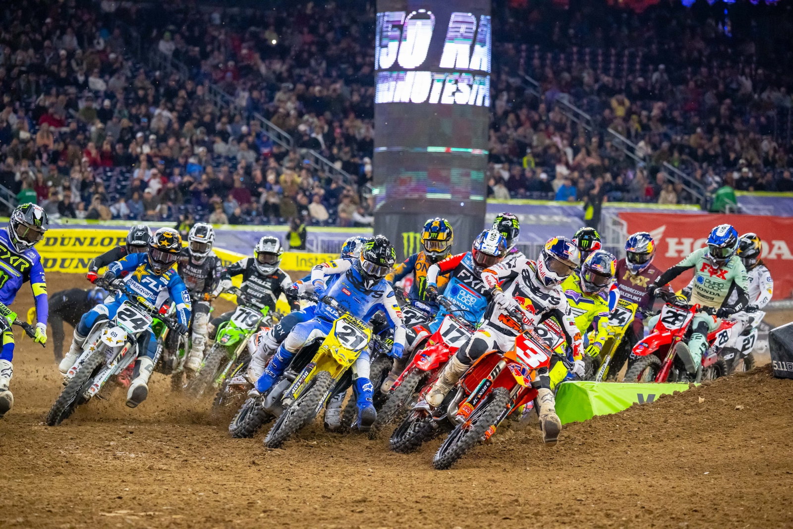 Video: 2026 Houston Supercross 250SX and 450SX Video Highlights - Racer X