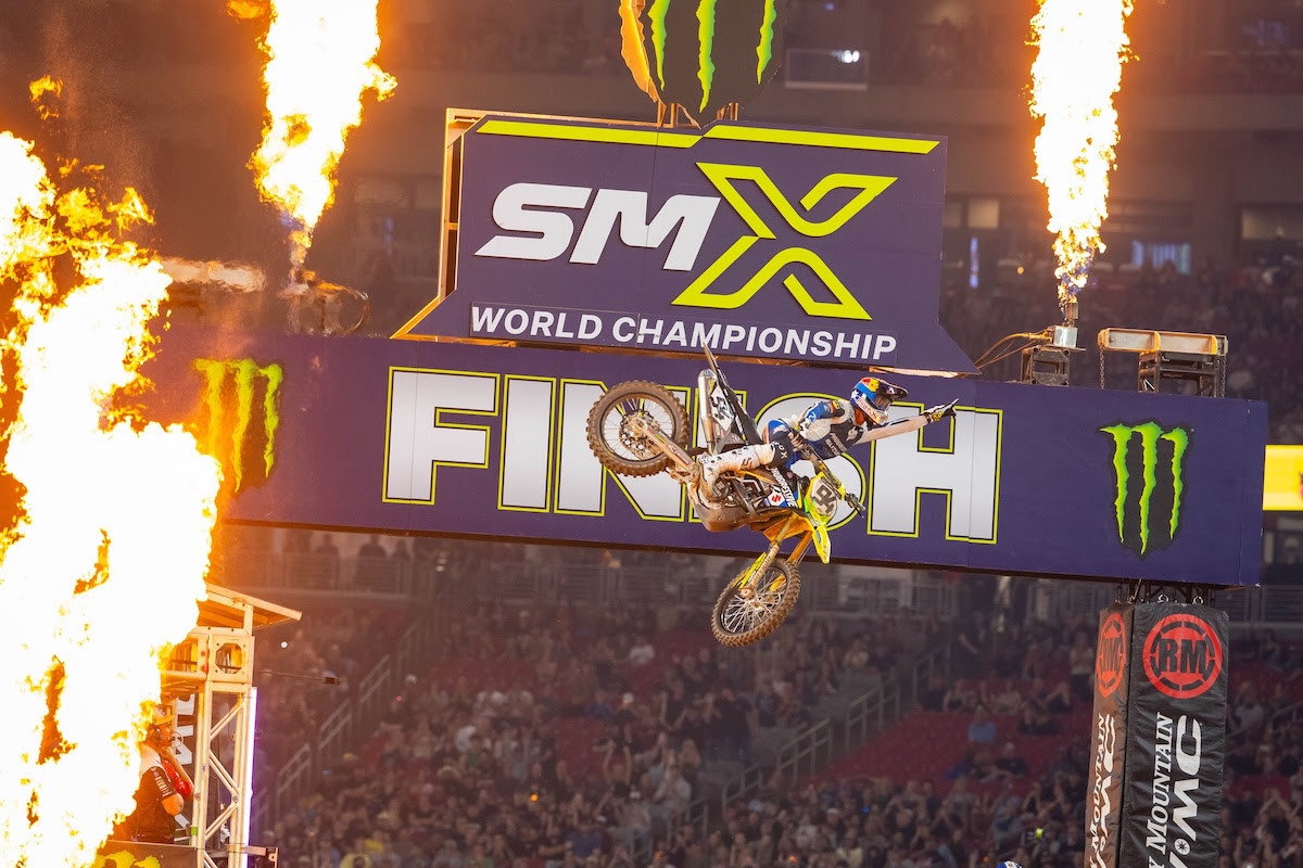 Progressive Insurance Cycle Gear Suzuki's Ken Roczen became the fourth different winner in five races with an impressive performance in Glendale.